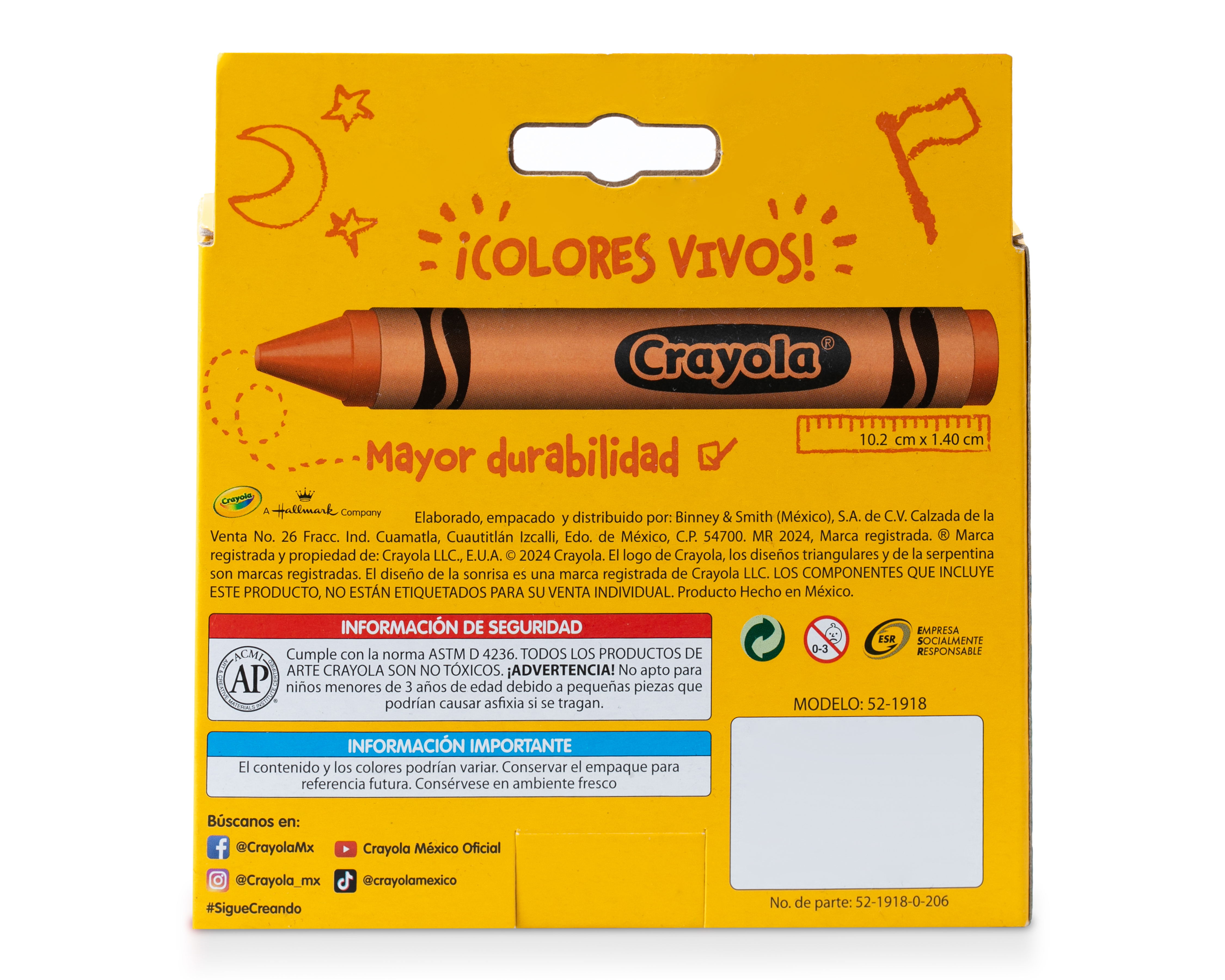 Foto 5 pulgar | Foto 4 | Crayones Crayola Extra Gruesos 18 Piezas