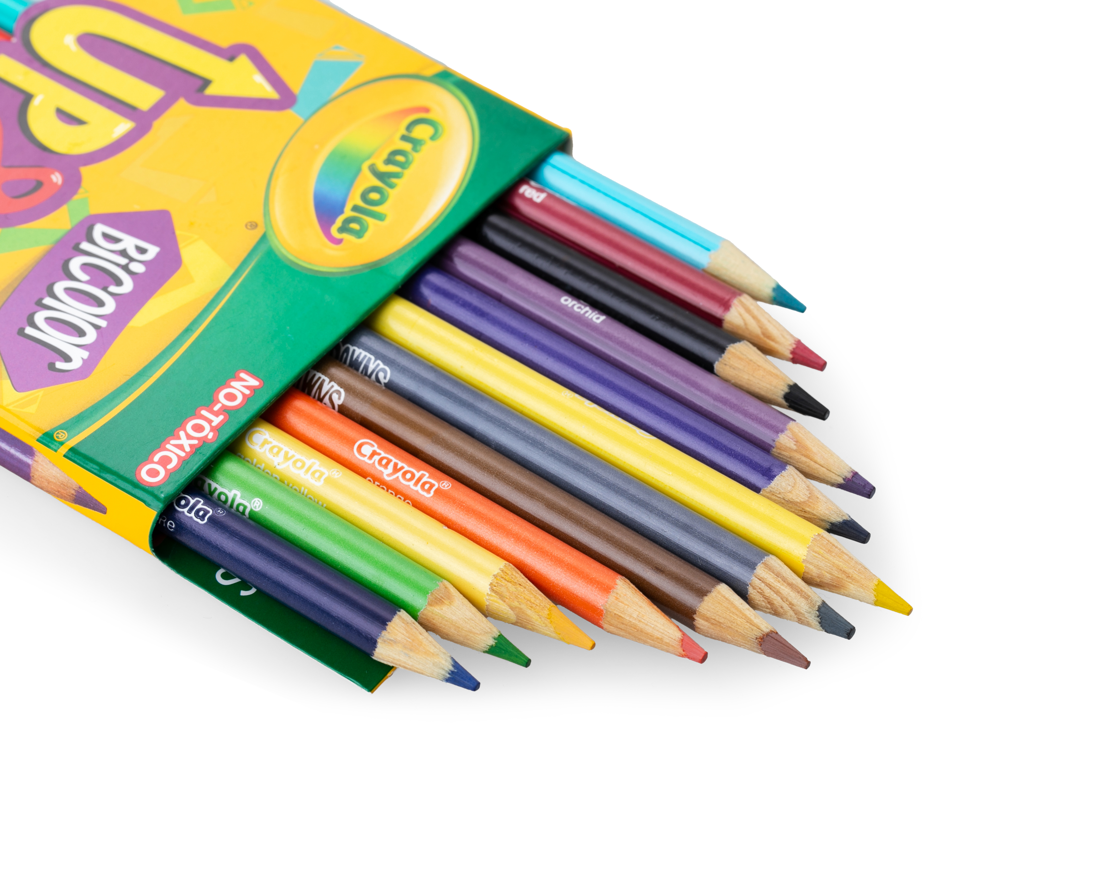 Foto 3 pulgar | Foto 2 | Colores Bicolor Crayola Up & Downs 12 Piezas