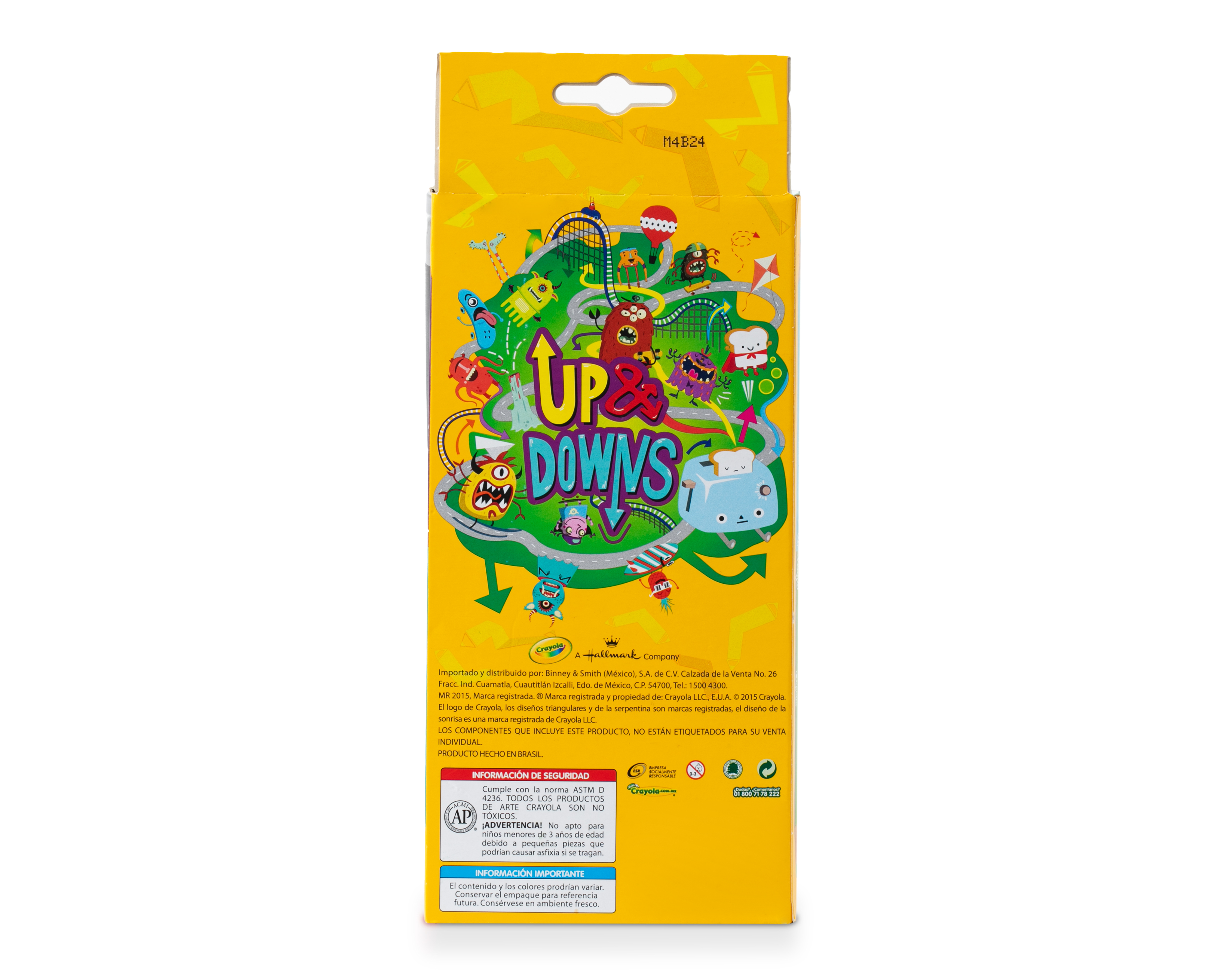 Foto 5 pulgar | Foto 4 | Colores Bicolor Crayola Up & Downs 12 Piezas