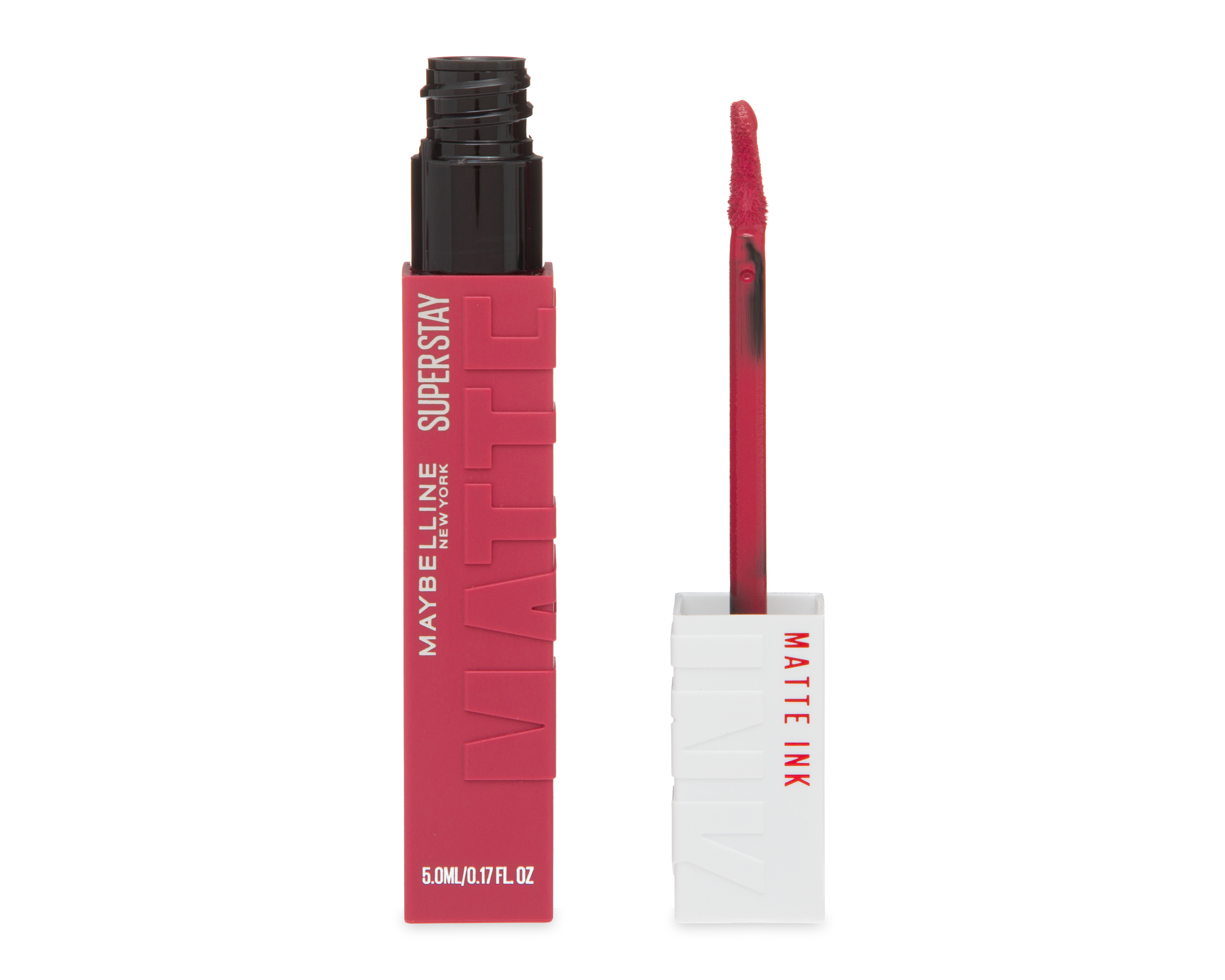 Foto 3 pulgar | Foto 2 | Labial Líquido Maybelline SuperStay Matte Ink 80 Ruler 5 ml