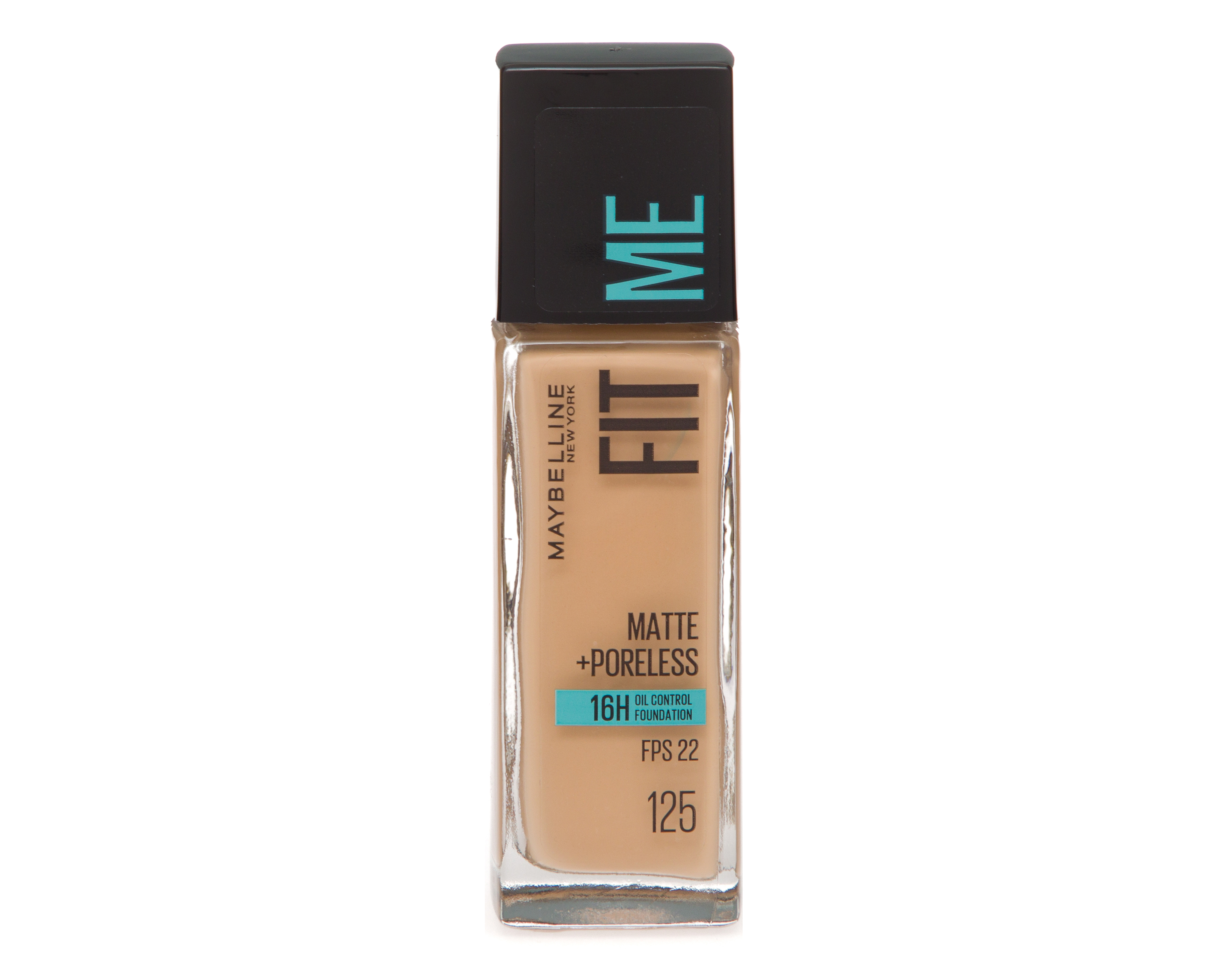 Foto 2 pulgar | Foto 1 | Base de Maquillaje Maybelline Fit Me Matte + Poreless 125 Nude Beige 30 ml
