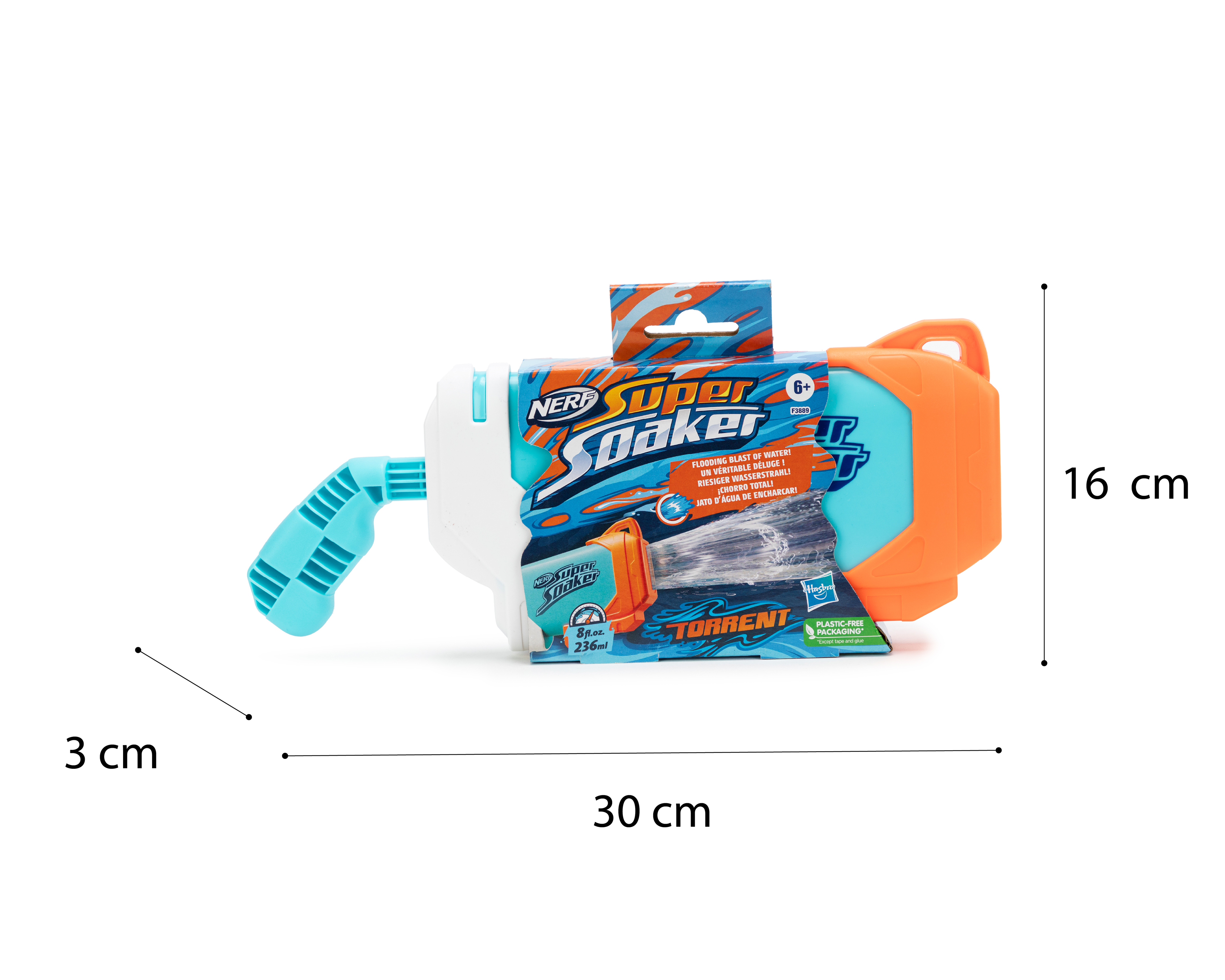 Foto 5 pulgar | Foto 4 | Lanzador de Agua Nerf Super Soaker Torrent