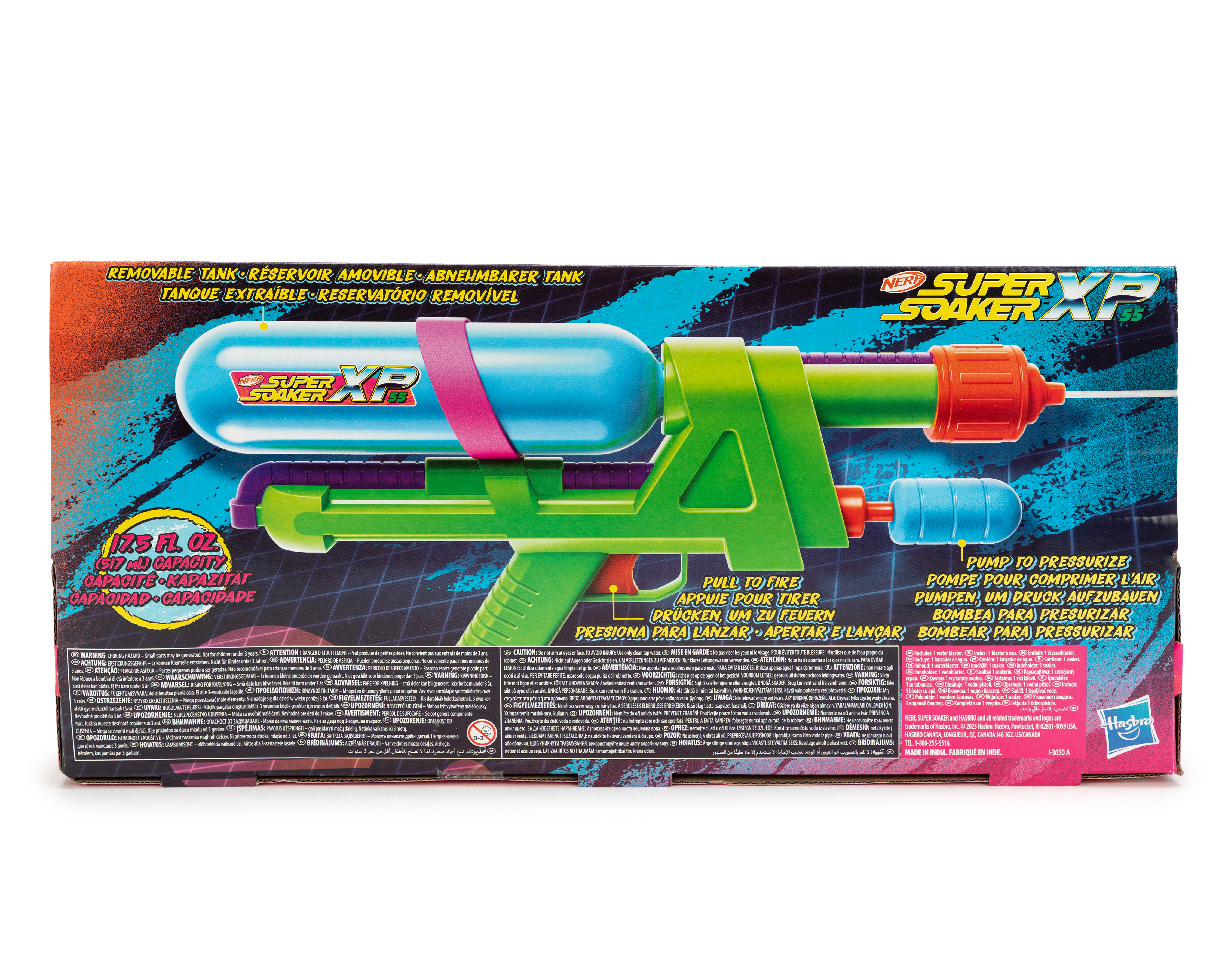 Foto 3 pulgar | Foto 2 | Lanzador de Agua Nerf Super Soaker XP55
