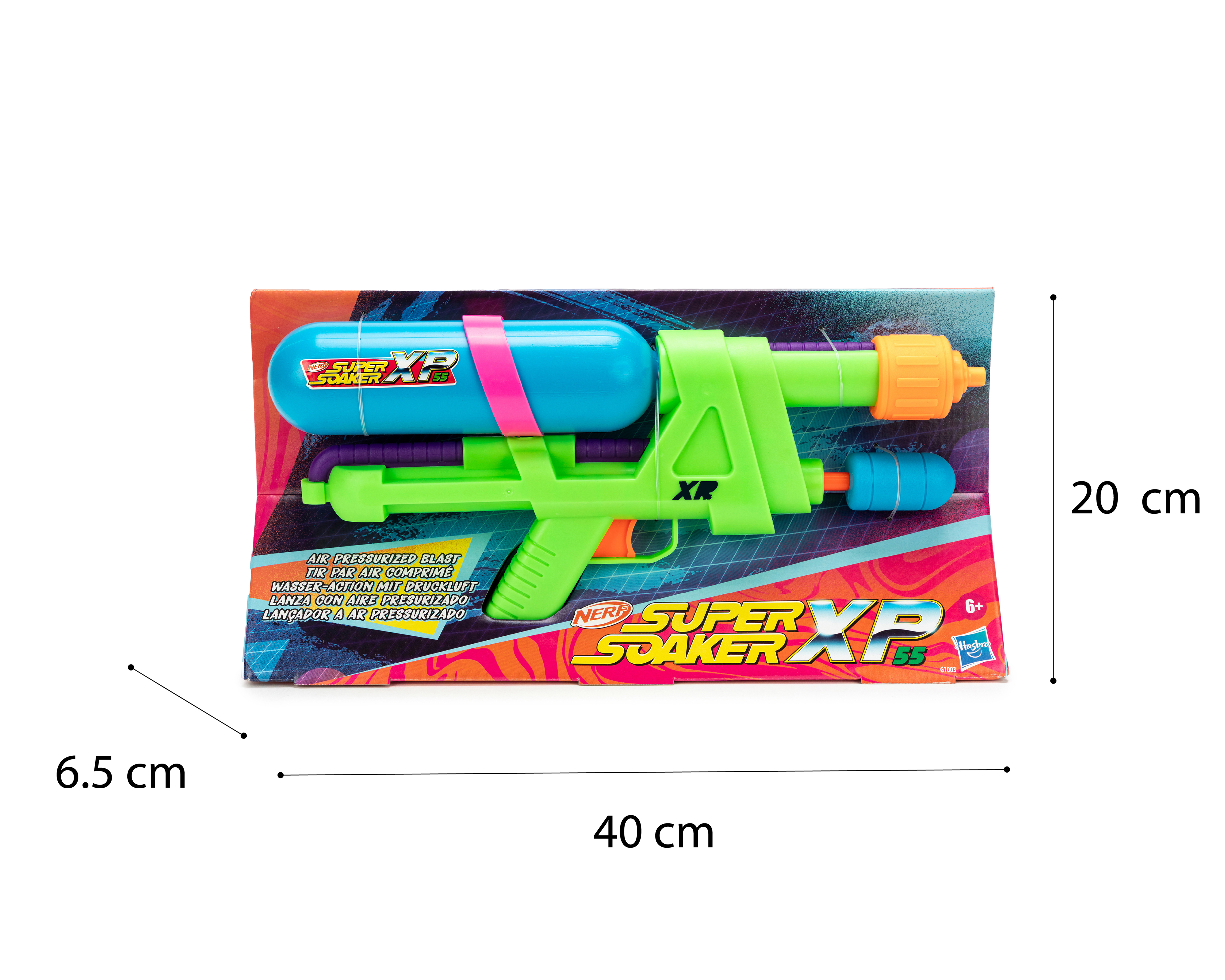 Foto 5 pulgar | Foto 4 | Lanzador de Agua Nerf Super Soaker XP55