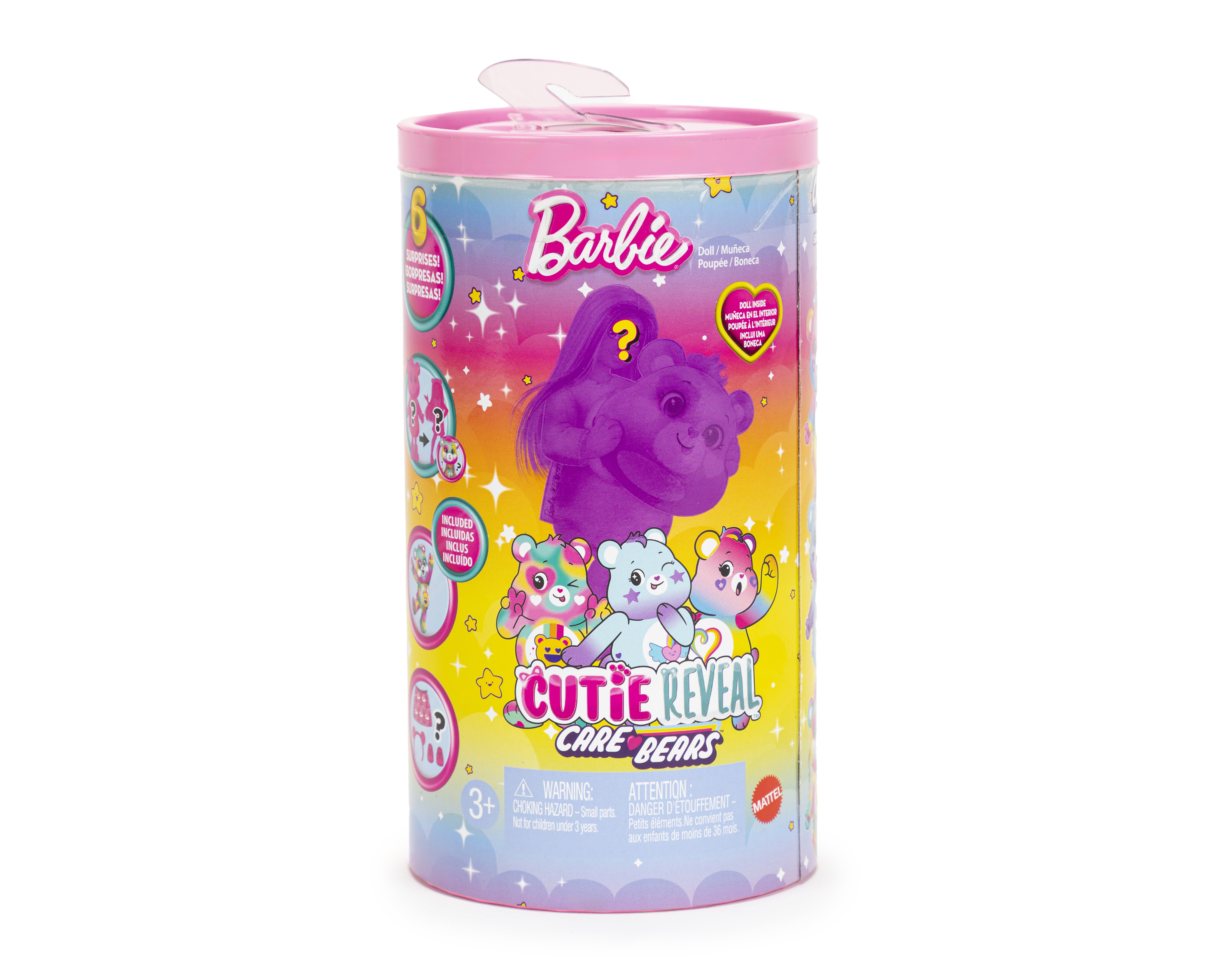 Foto 7 pulgar | Foto 6 | Muñeca Barbie Cutie Reveal Care Bears