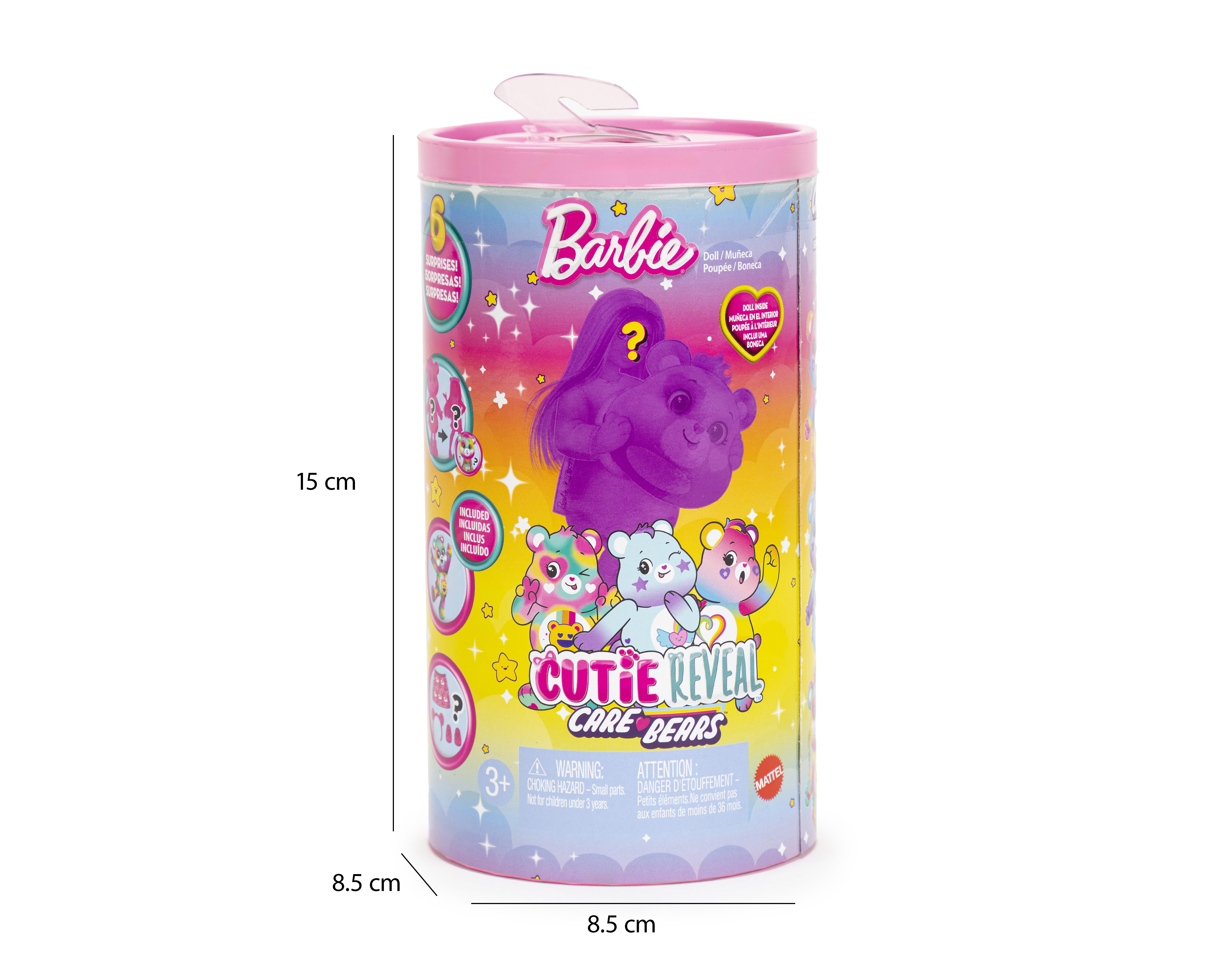 Foto 8 pulgar | Foto 7 | Muñeca Barbie Cutie Reveal Care Bears