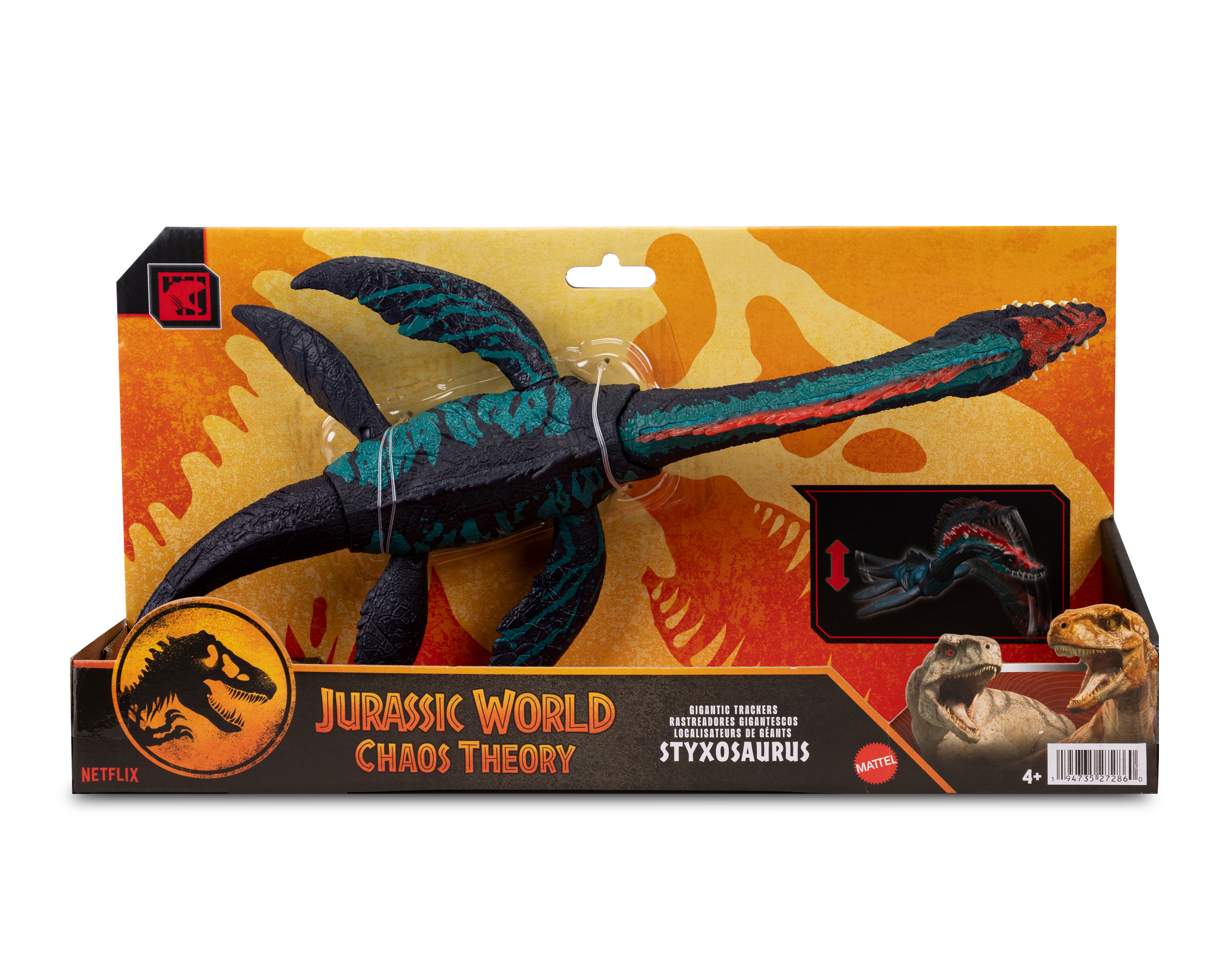 Foto 3 | Foto 3 | Dinosaurio de Juguete Jurassic World Rastreadores Gigantescos