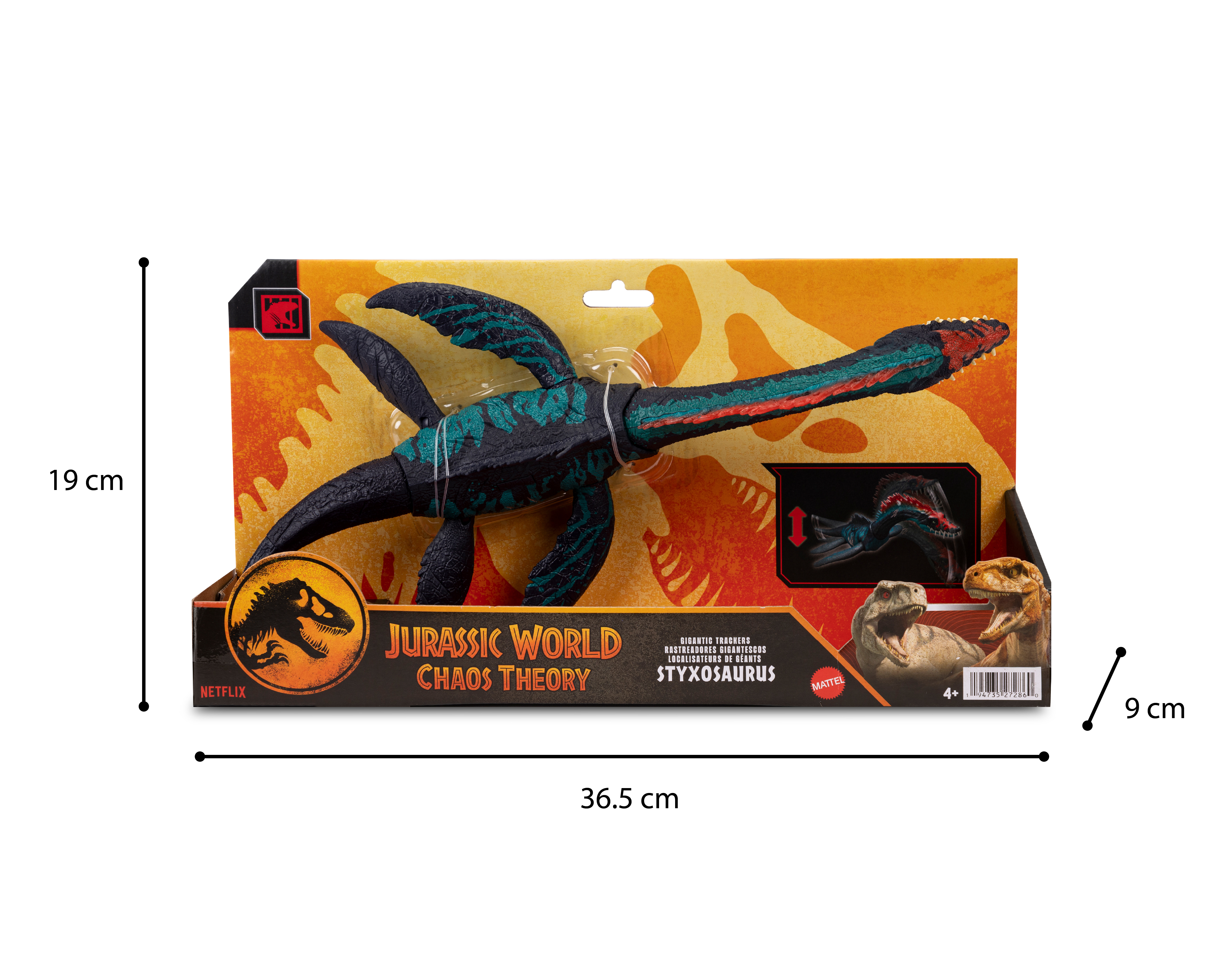 Foto 6 pulgar | Foto 5 | Dinosaurio de Juguete Jurassic World Rastreadores Gigantescos