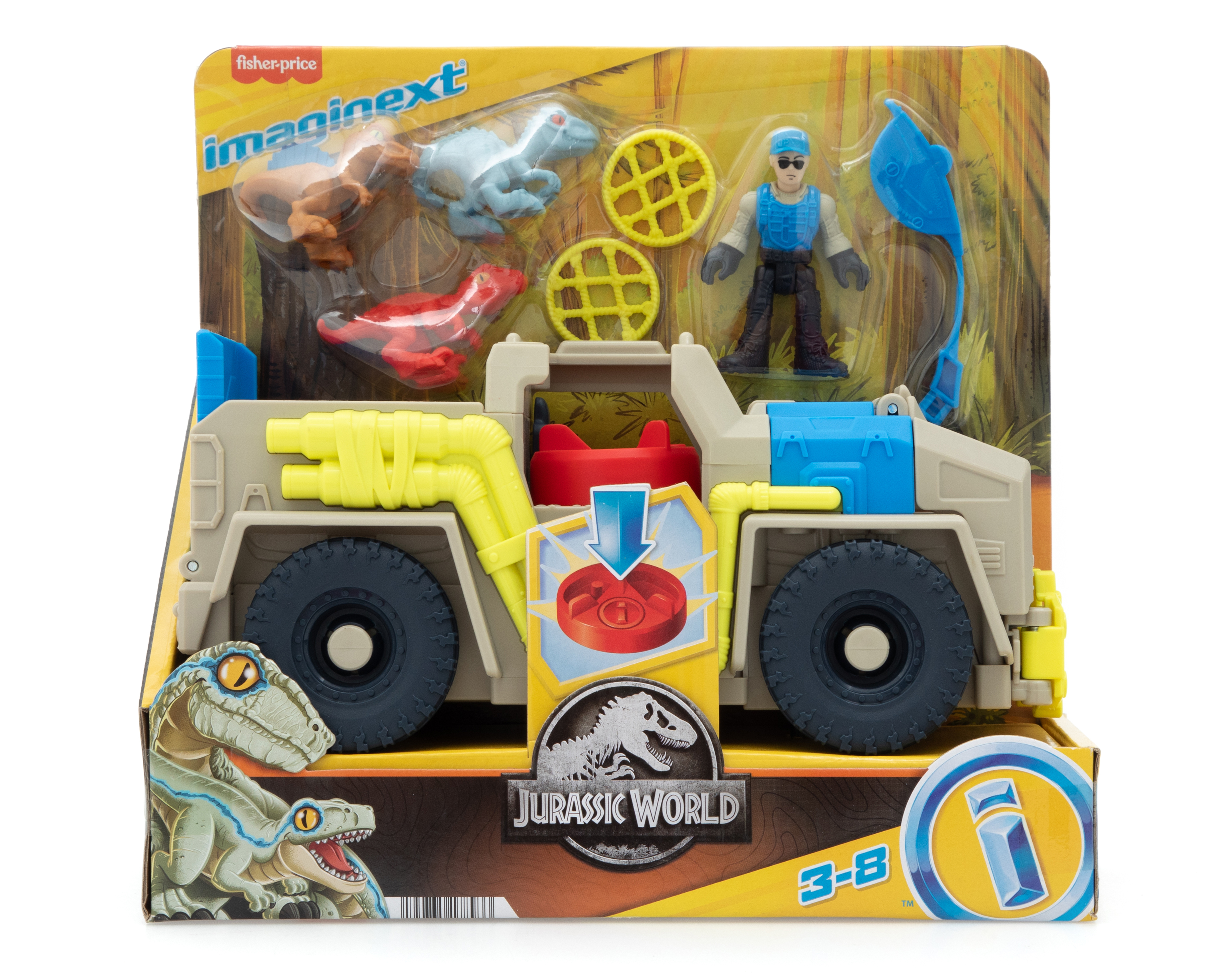 Foto 4 | Foto 4 | Camión de Captura Fisher Price Imaginext Jurassic World
