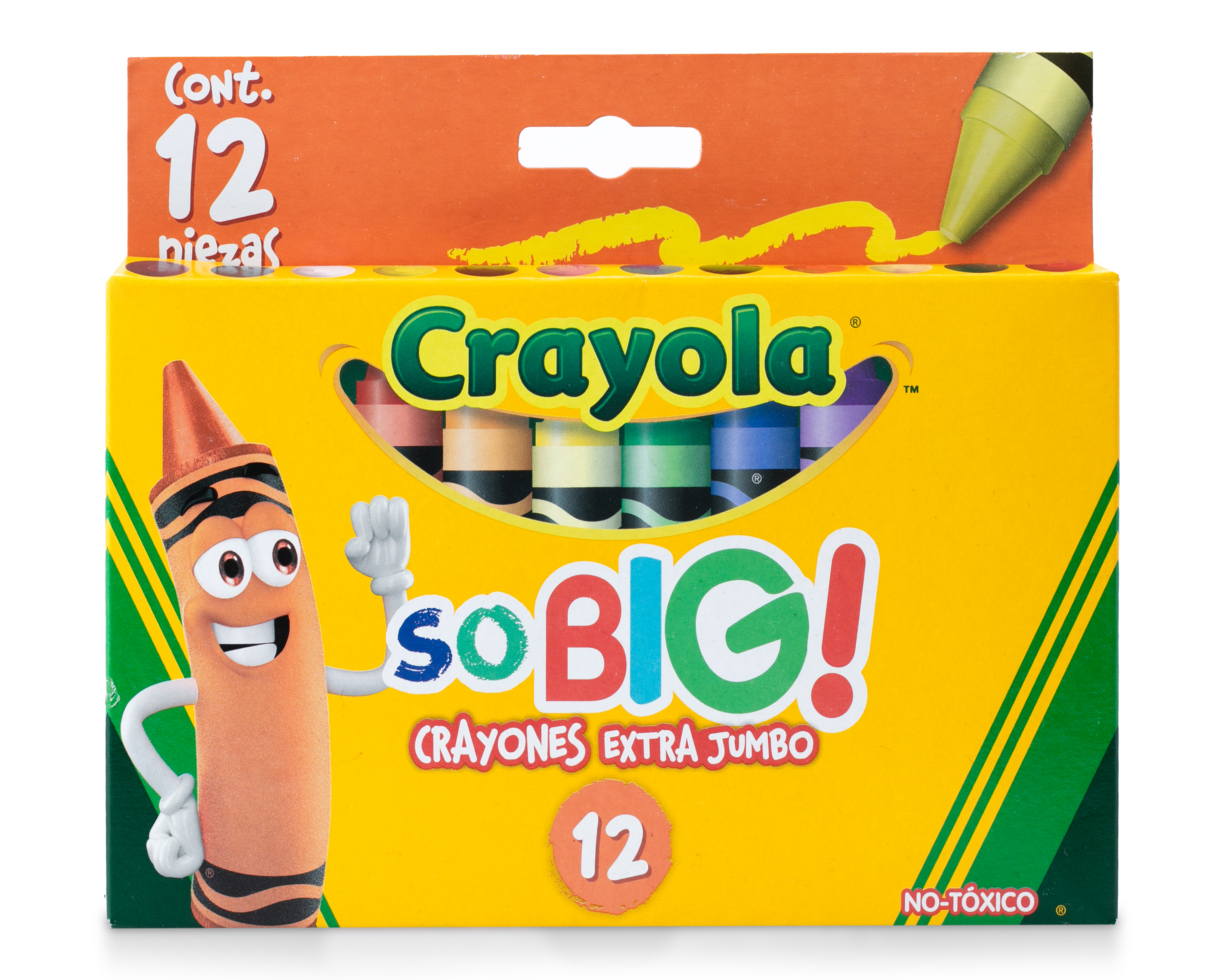 Foto 4 pulgar | Foto 3 | Crayones Crayola Extra Jumbo 12 Piezas