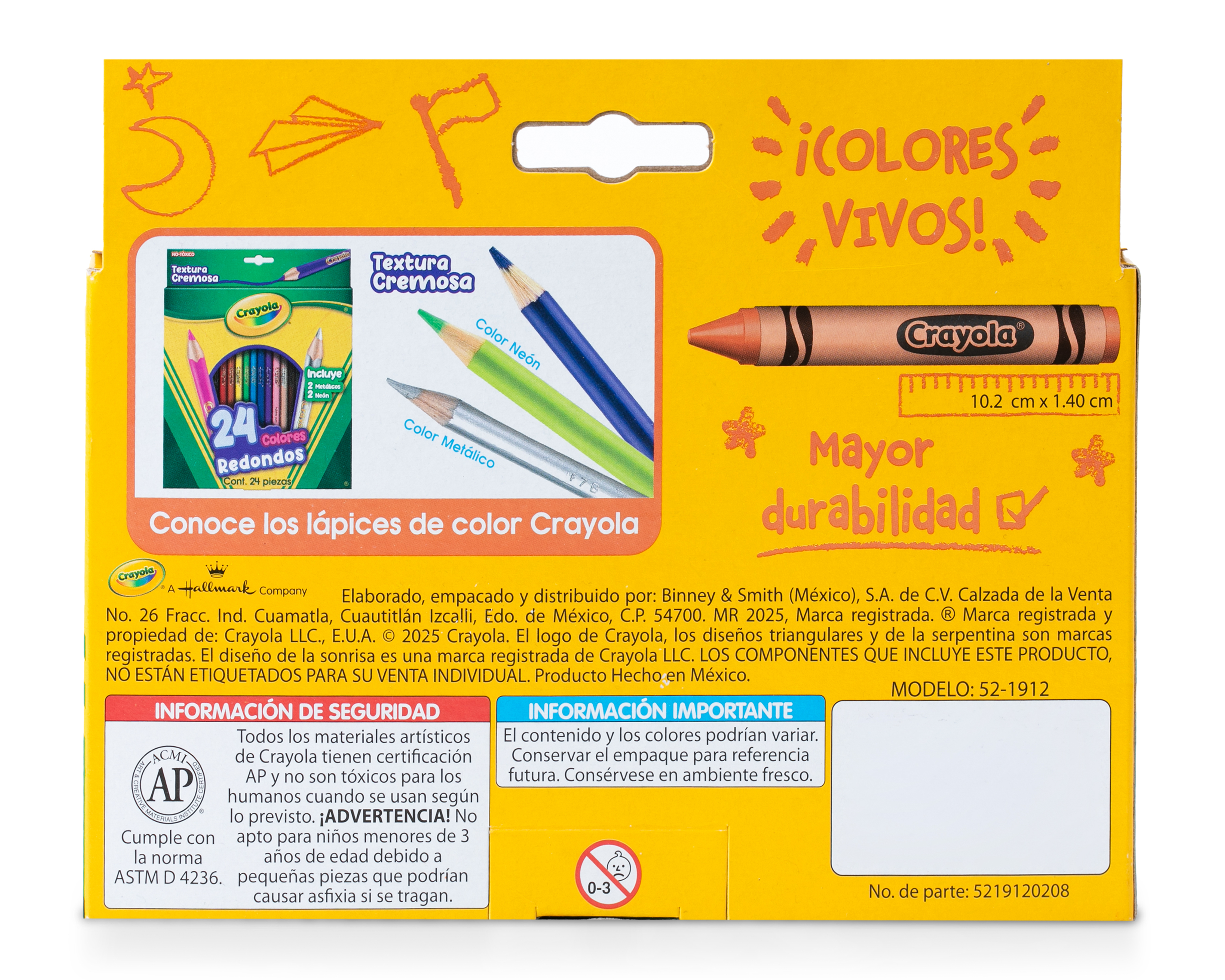 Foto 5 pulgar | Foto 4 | Crayones Crayola Extra Jumbo 12 Piezas