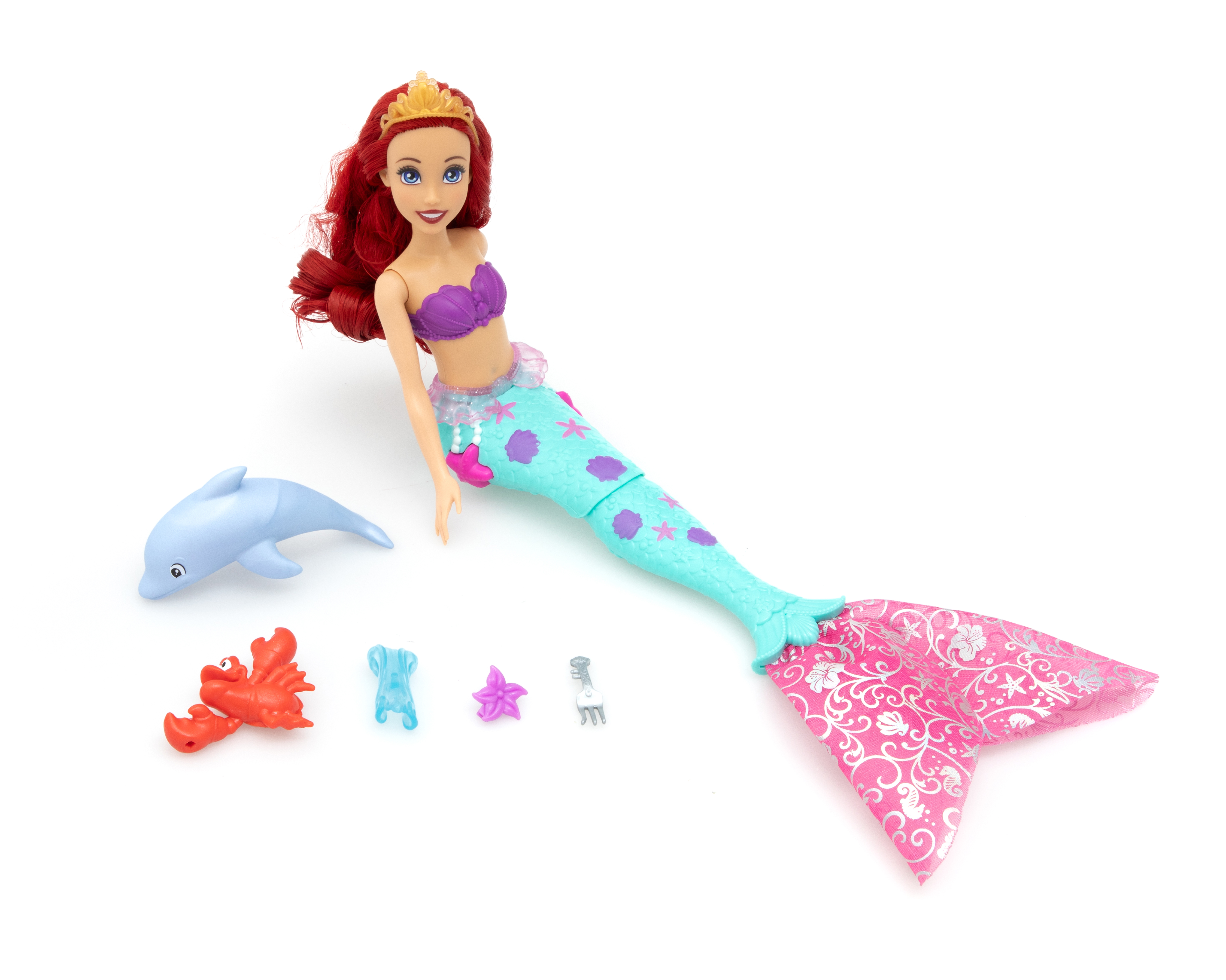 Muñeca Disney Princesas Ariel Amigos del Océano