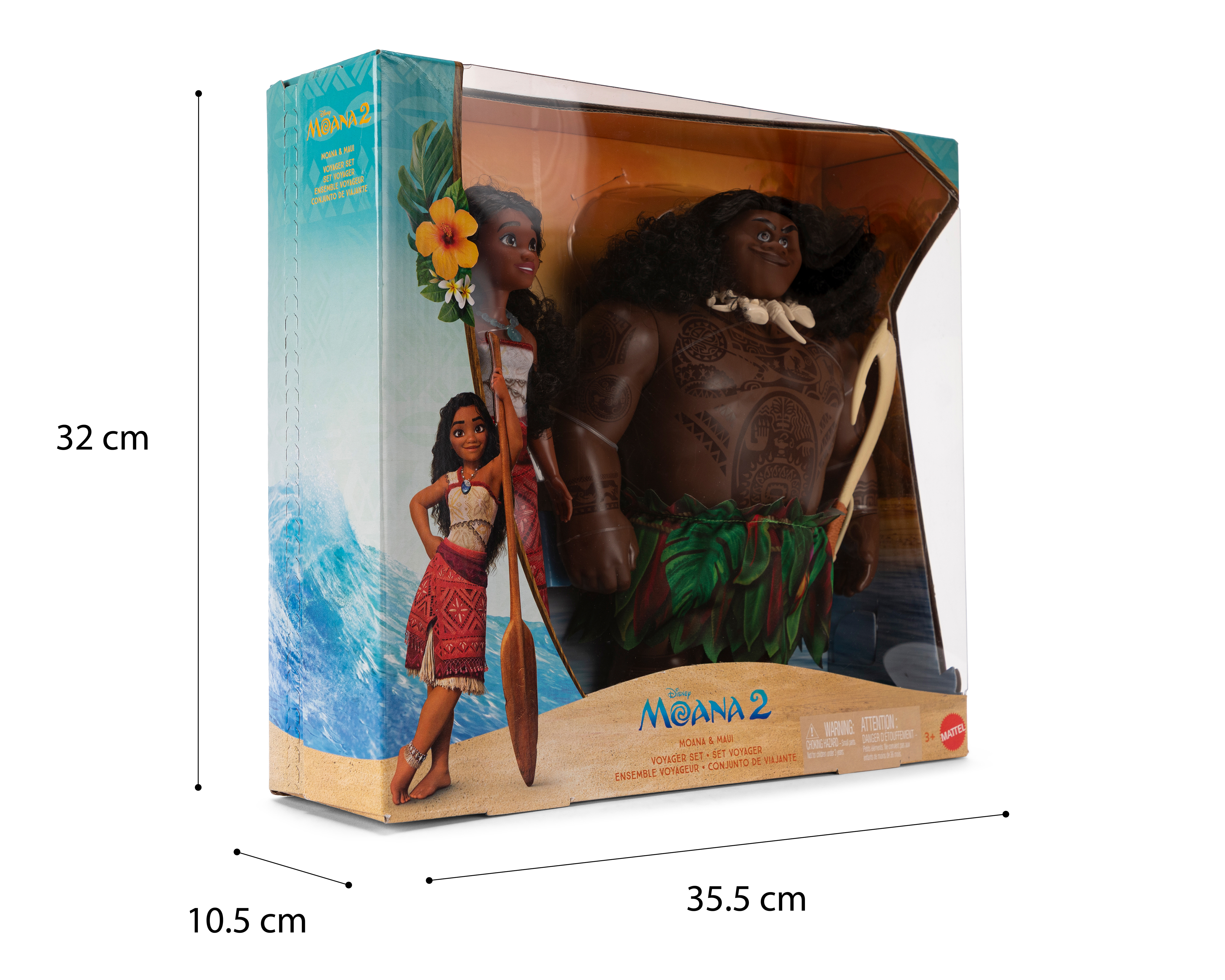 Foto 3 | Foto 3 | Moana & Maui Voyager Mattel Disney Moana 2