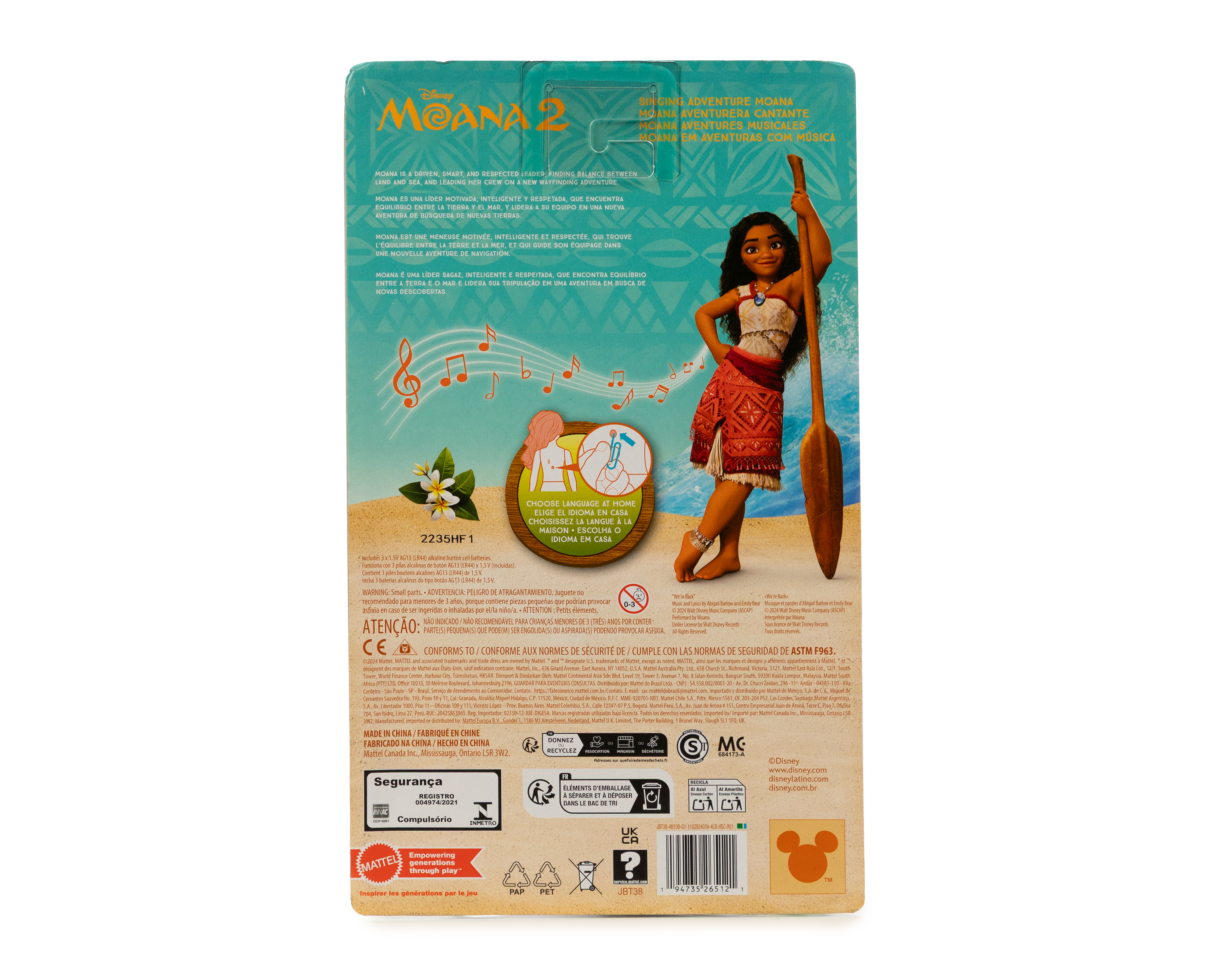 Foto 2 | Foto 2 | Muñeca Disney Moana 2 Musical