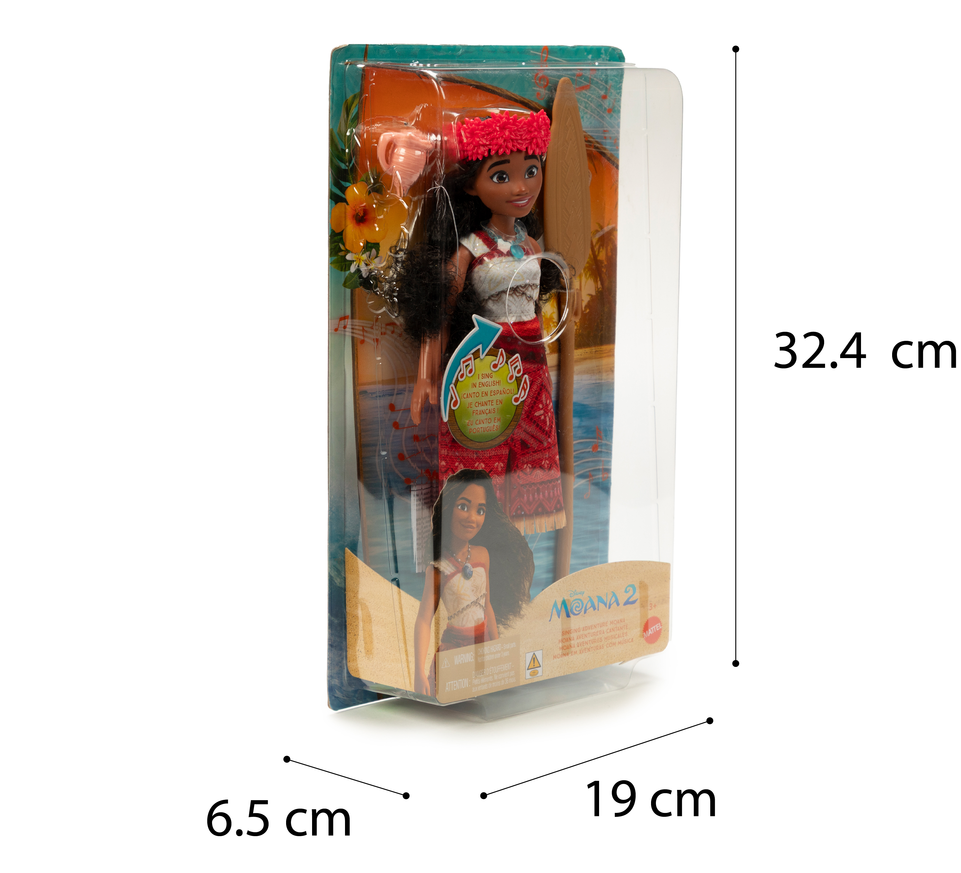 Foto 4 pulgar | Foto 3 | Muñeca Disney Moana 2 Musical