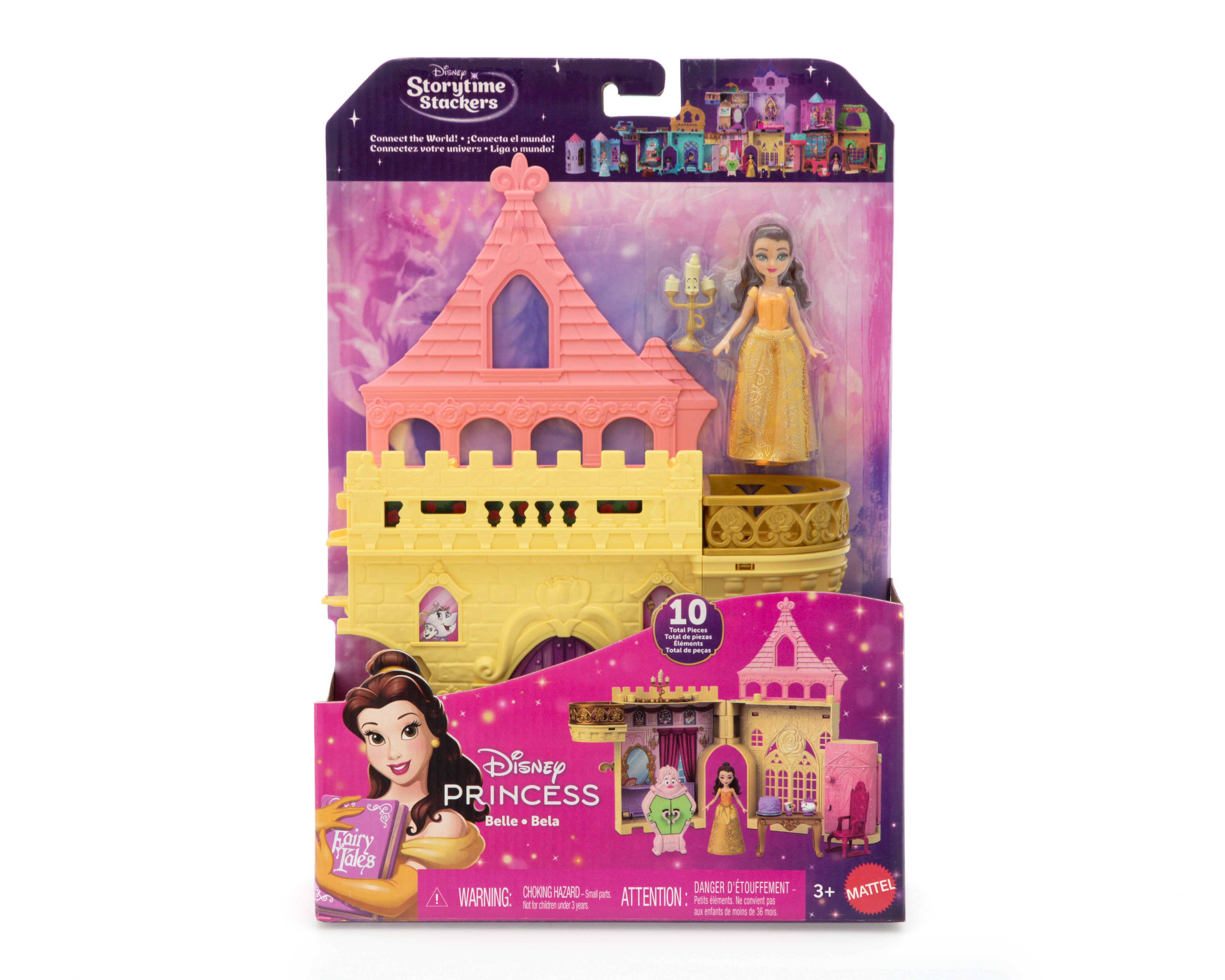 Foto 4 | Foto 4 | Casa de Muñecas Disney Princesas Castillo de Bella Amarillo