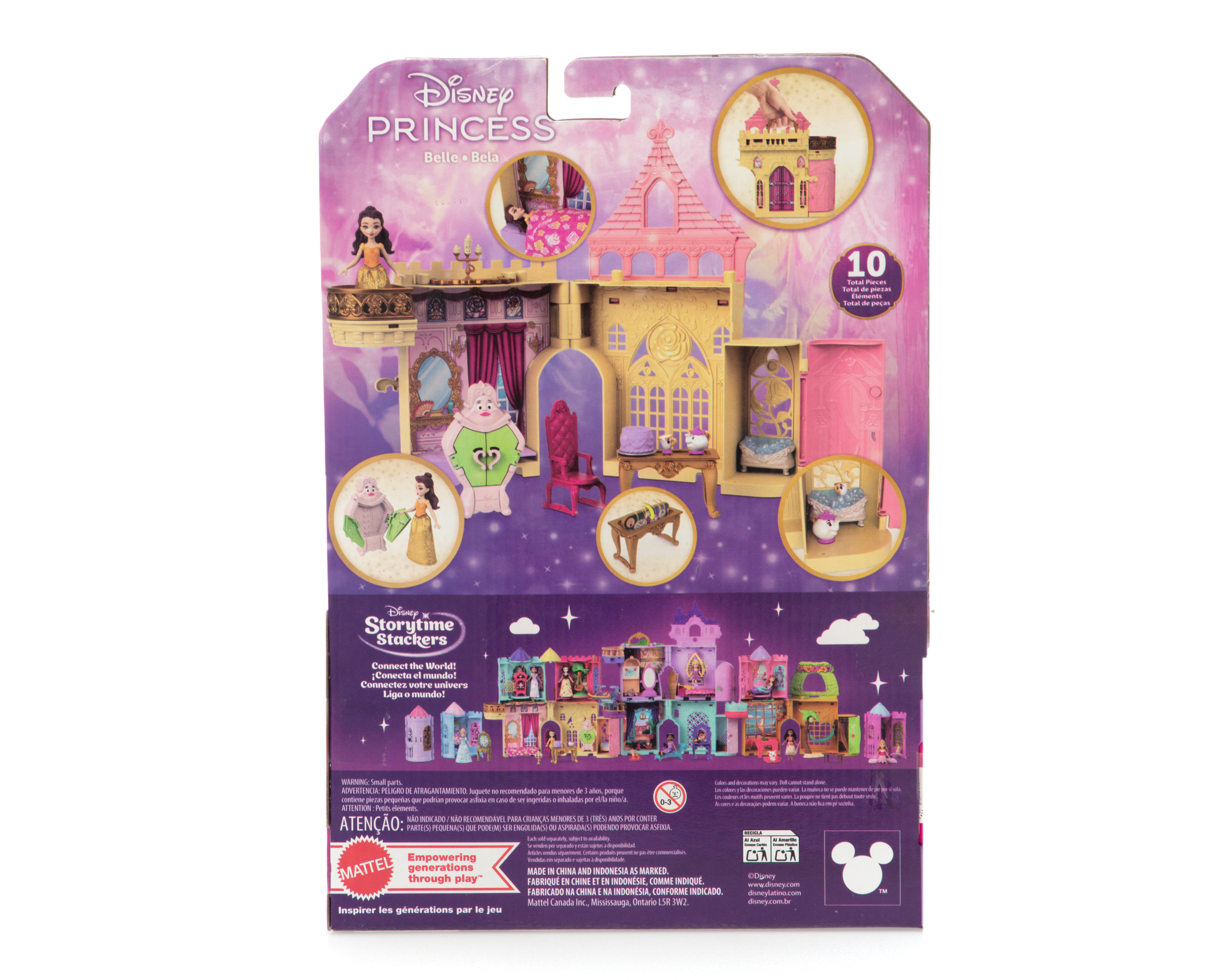 Foto 5 | Foto 5 | Casa de Muñecas Disney Princesas Castillo de Bella Amarillo