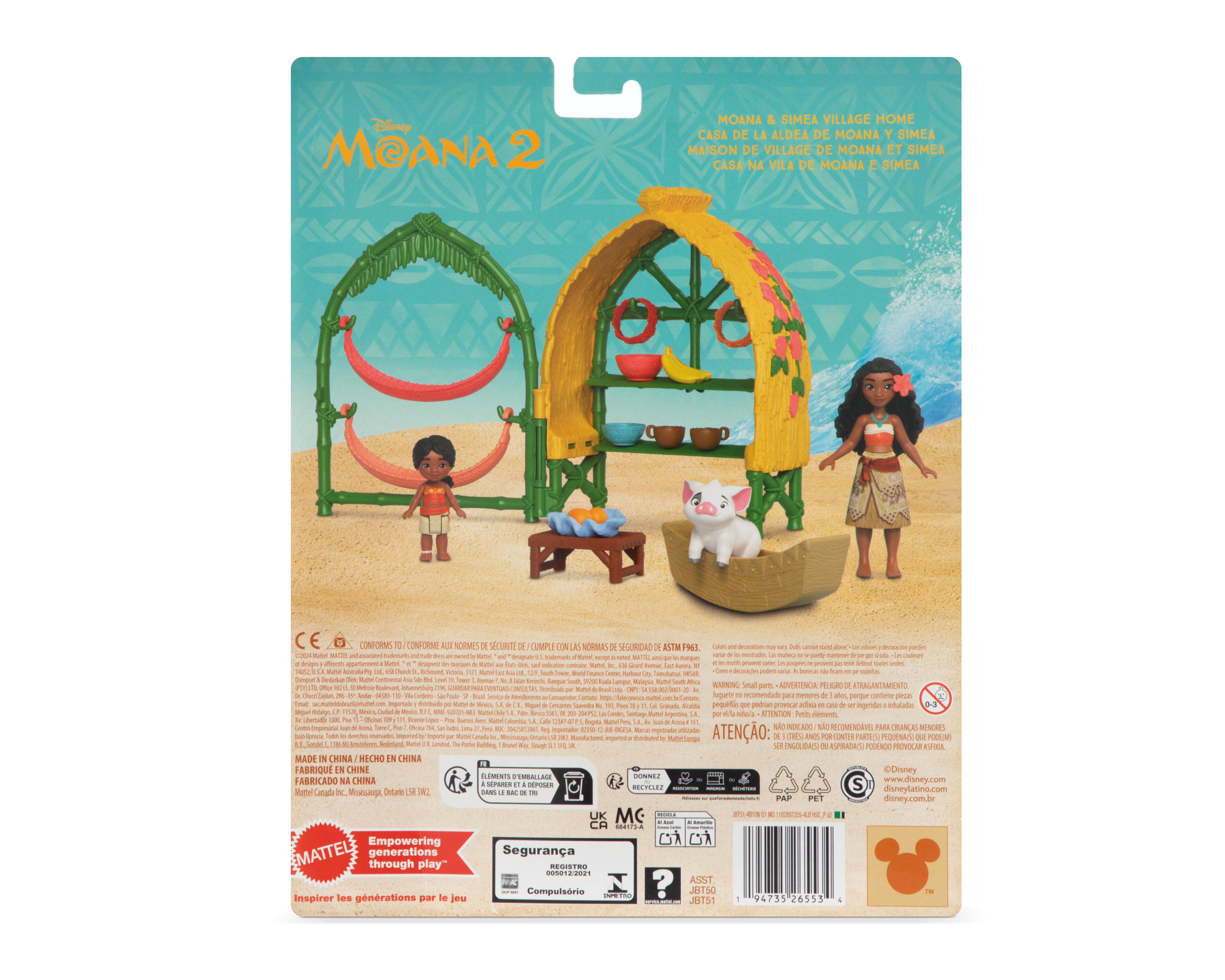 Foto 5 | Foto 5 | Casa de la Aldea de Moana y Simea Disney Princesas con Accesorios