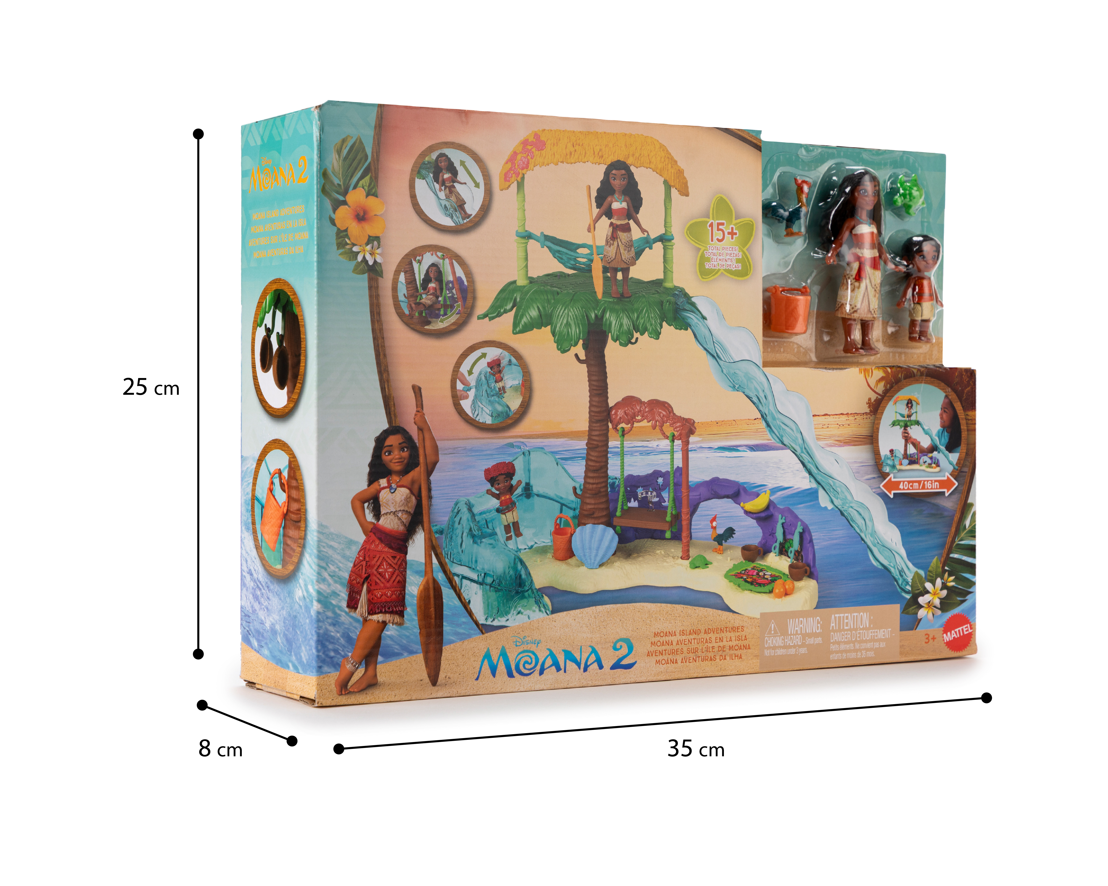 Foto 4 pulgar | Foto 3 | Moana Aventuras en la Isla Disney Princesas