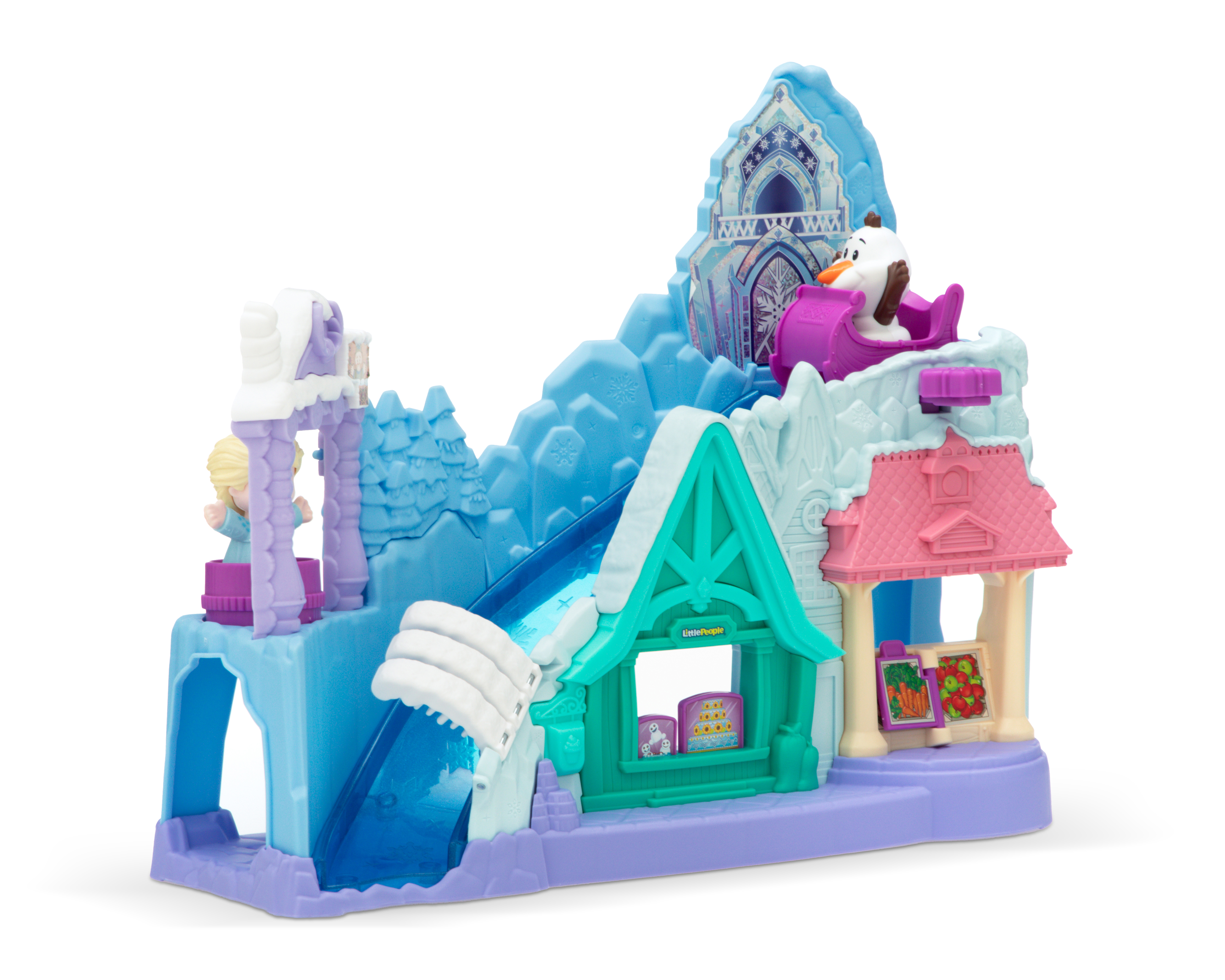Foto 2 pulgar | Foto 1 | Aventuras en Trineo en Arendelle Disney Frozen Little People Fisher-Price