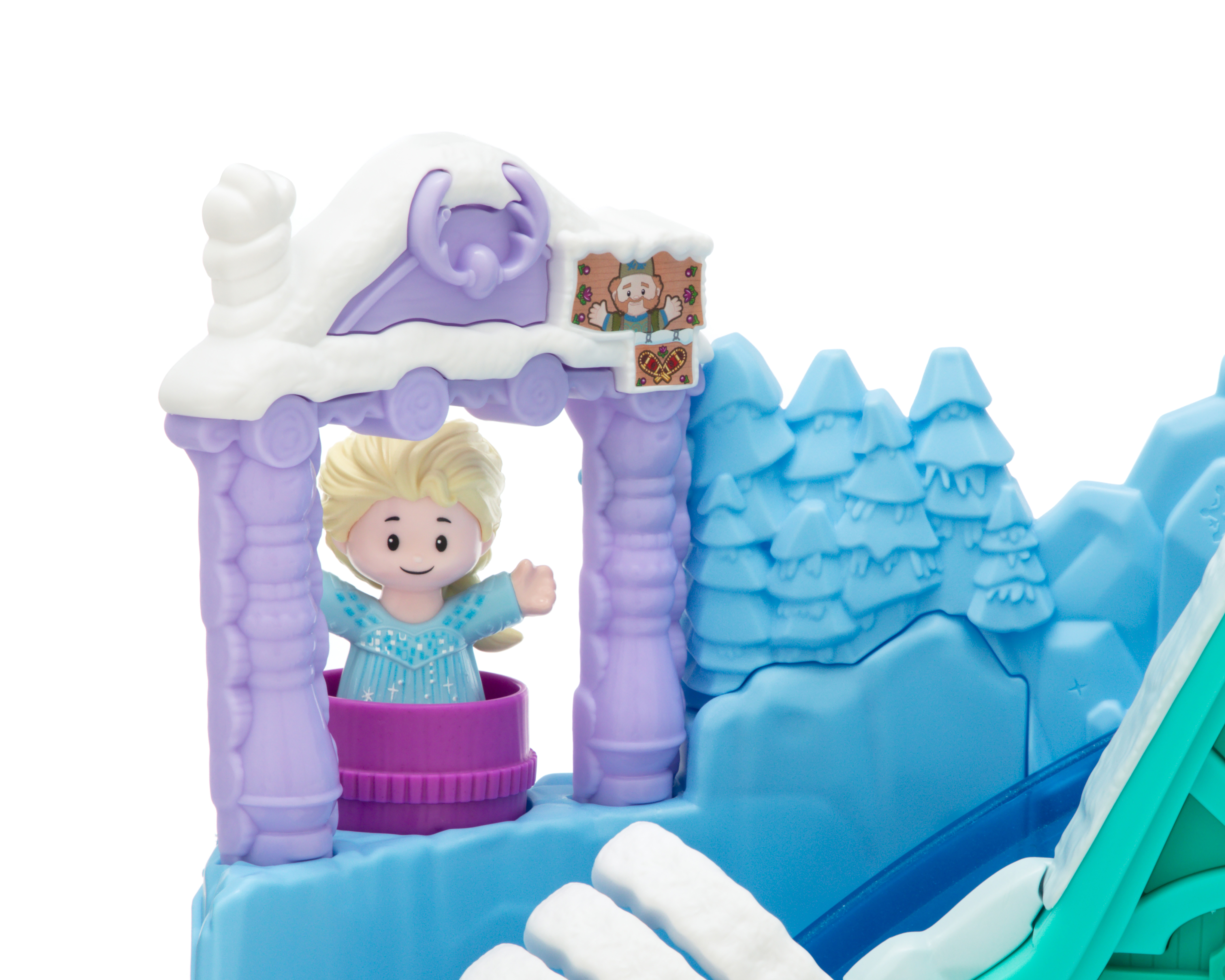 Foto 4 pulgar | Foto 3 | Aventuras en Trineo en Arendelle Disney Frozen Little People Fisher-Price