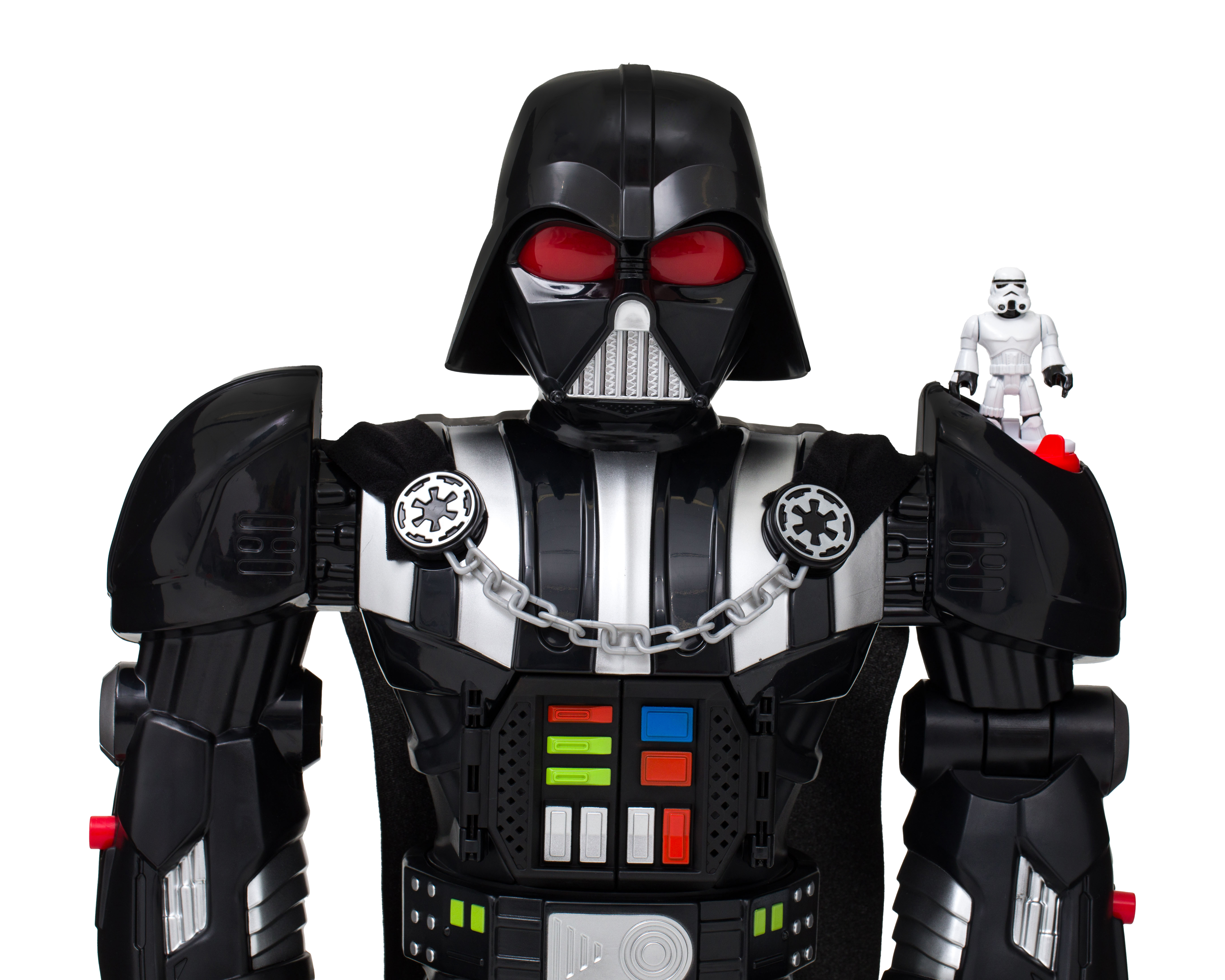 Foto 3 pulgar | Foto 2 | Darth Vader Bot Imaginext Star Wars con Luces y Sonidos