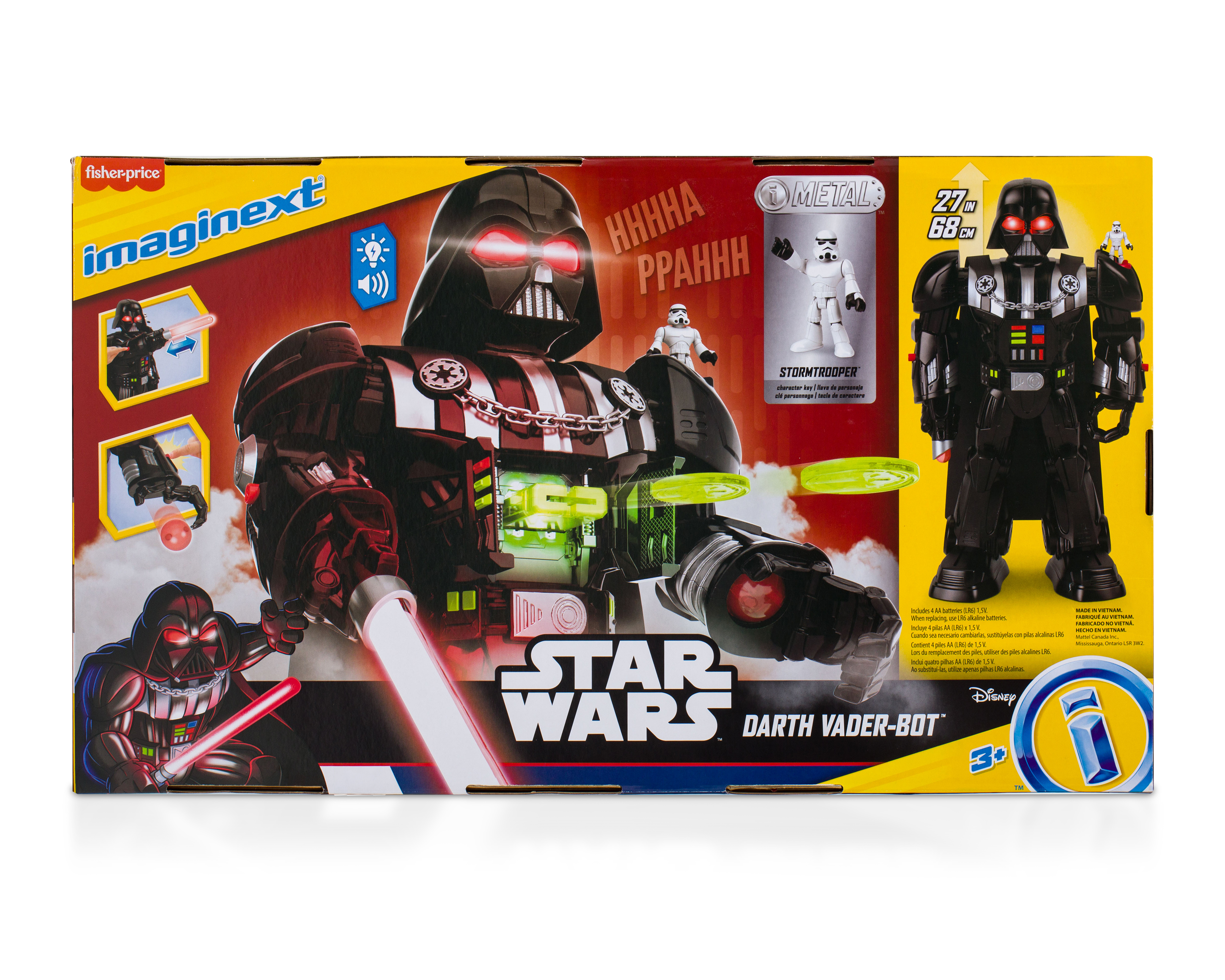 Foto 4 | Foto 4 | Darth Vader Bot Imaginext Star Wars con Luces y Sonidos