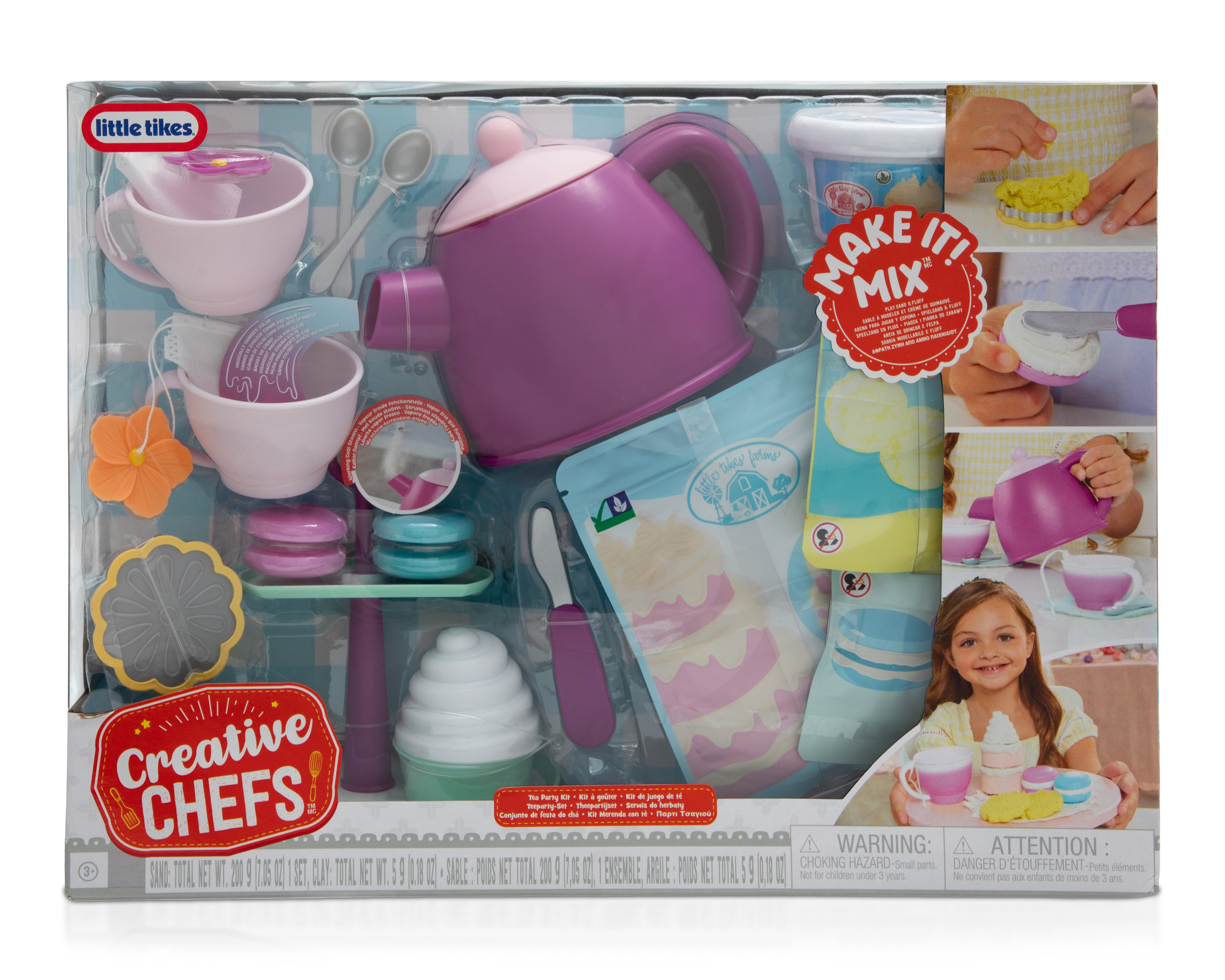 Foto 5 pulgar | Foto 4 | Set de Juego Cretive Chefs Juego de Té Little Tikes con Accesorios