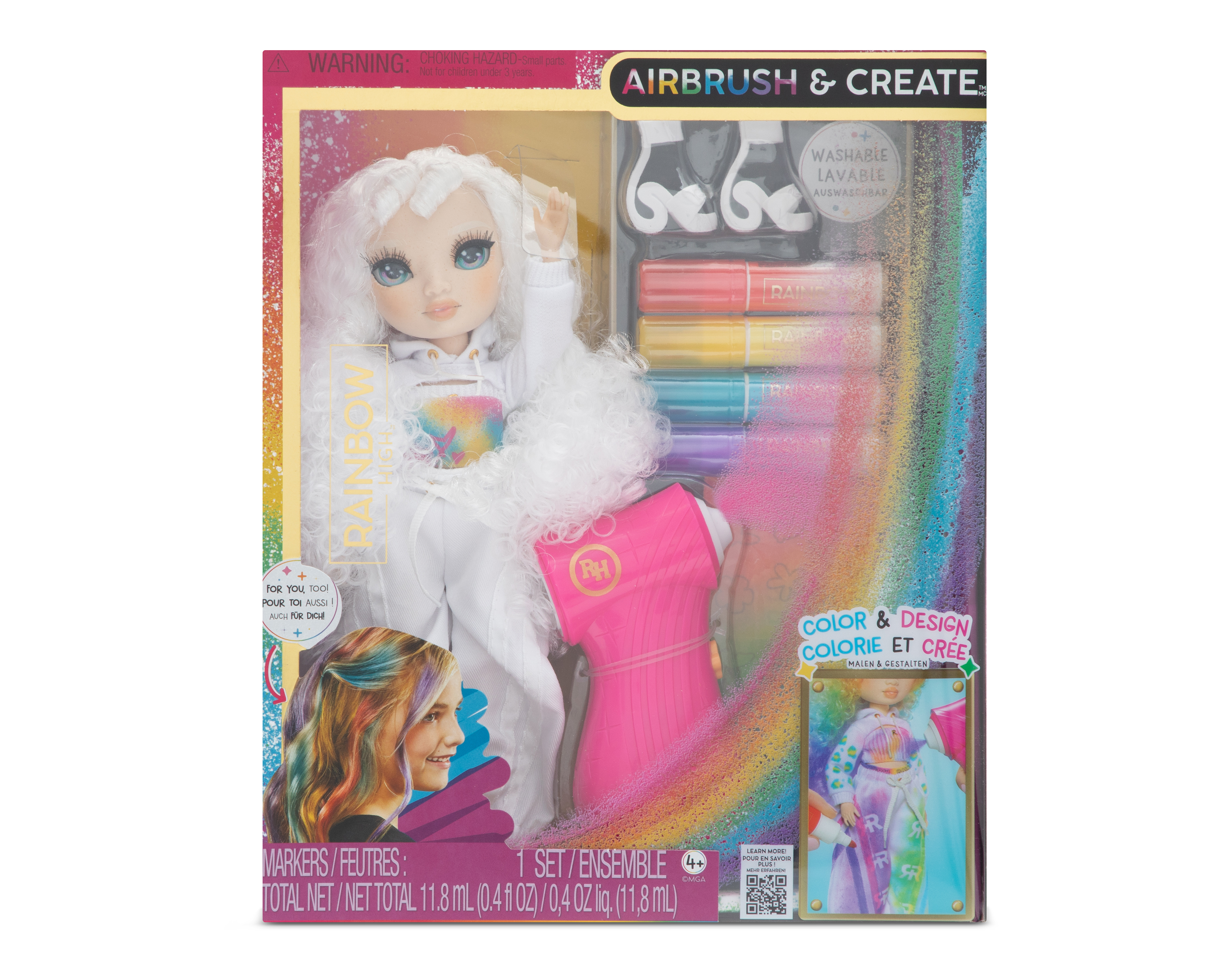 Foto 4 | Foto 4 | Muñeca Rainbow High Airbrush & Create