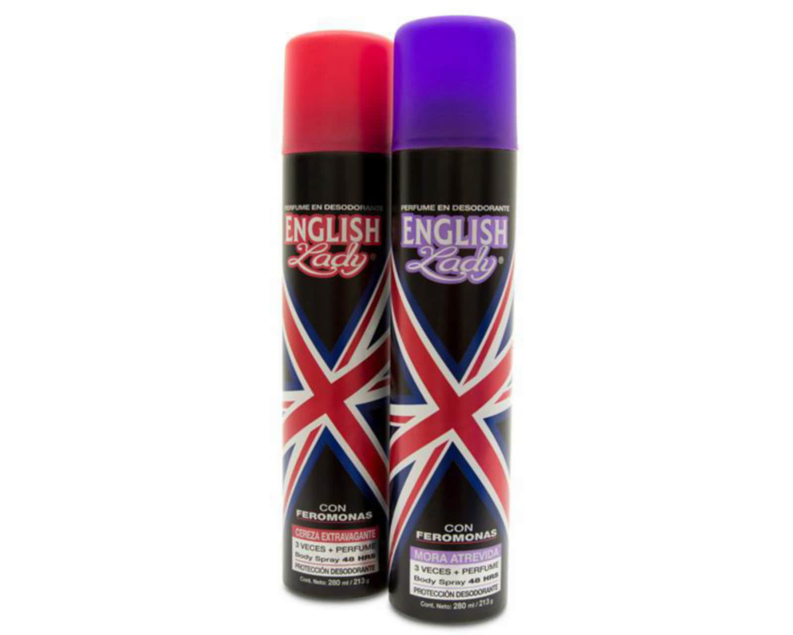 Foto 1 | Foto 1 | Set de Desodorantes en Aerosol English Lady con Feromonas 280 ml c/u