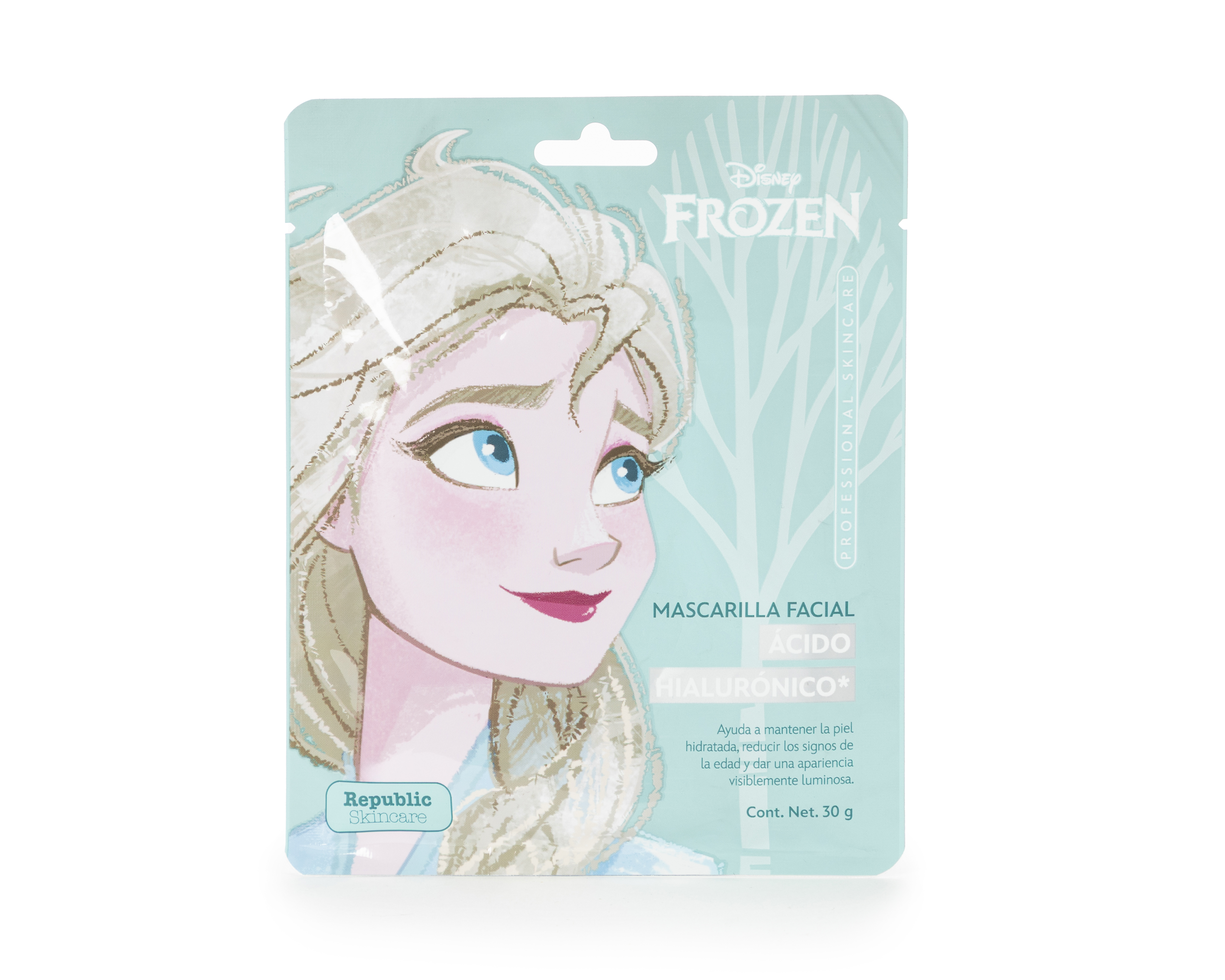 Mascarilla Ácido Hialurónico Republic Cosmetics Disney Frozen 30 g