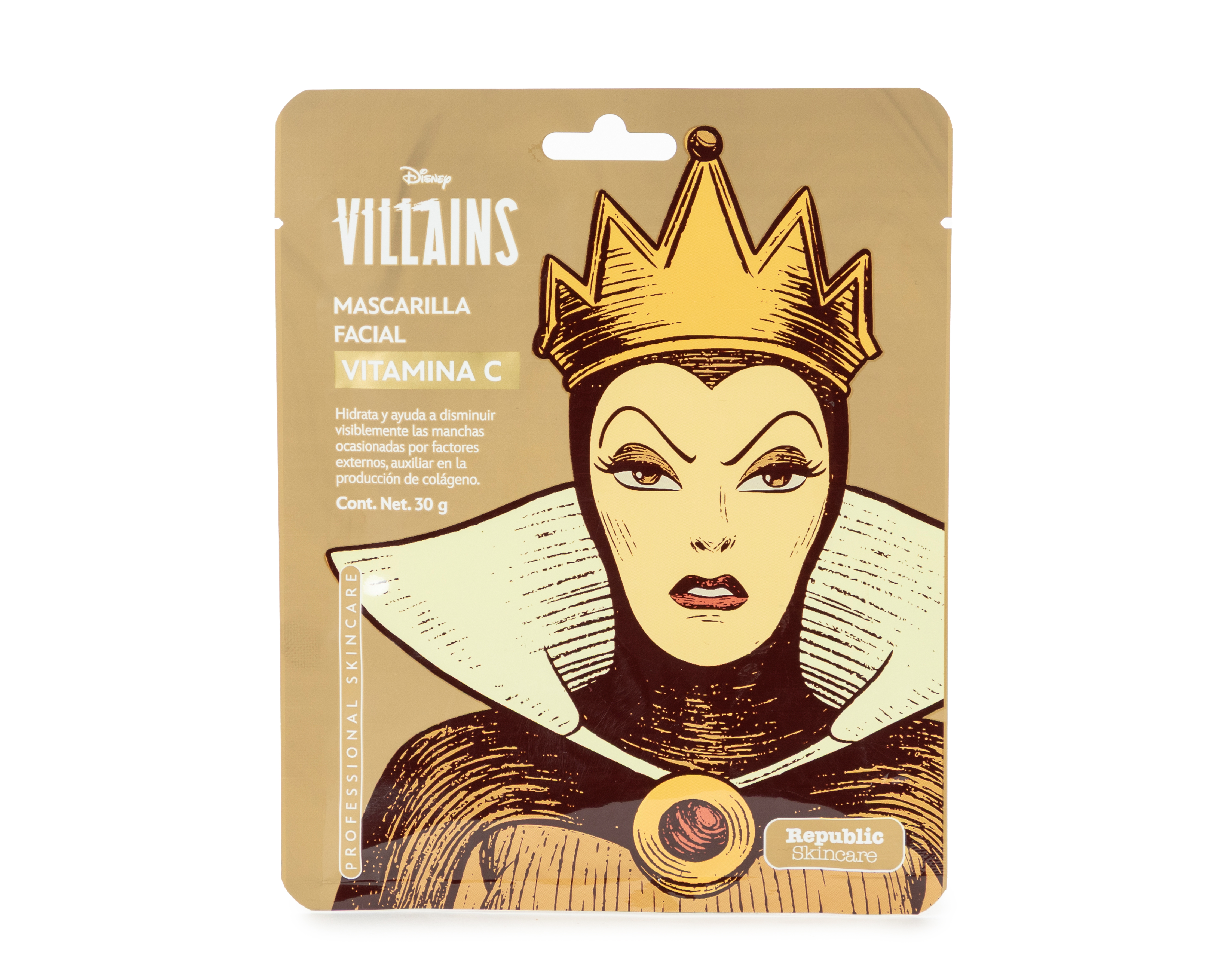 Mascarilla Vitamina C Republic Cosmetics Disney Villains 30 g