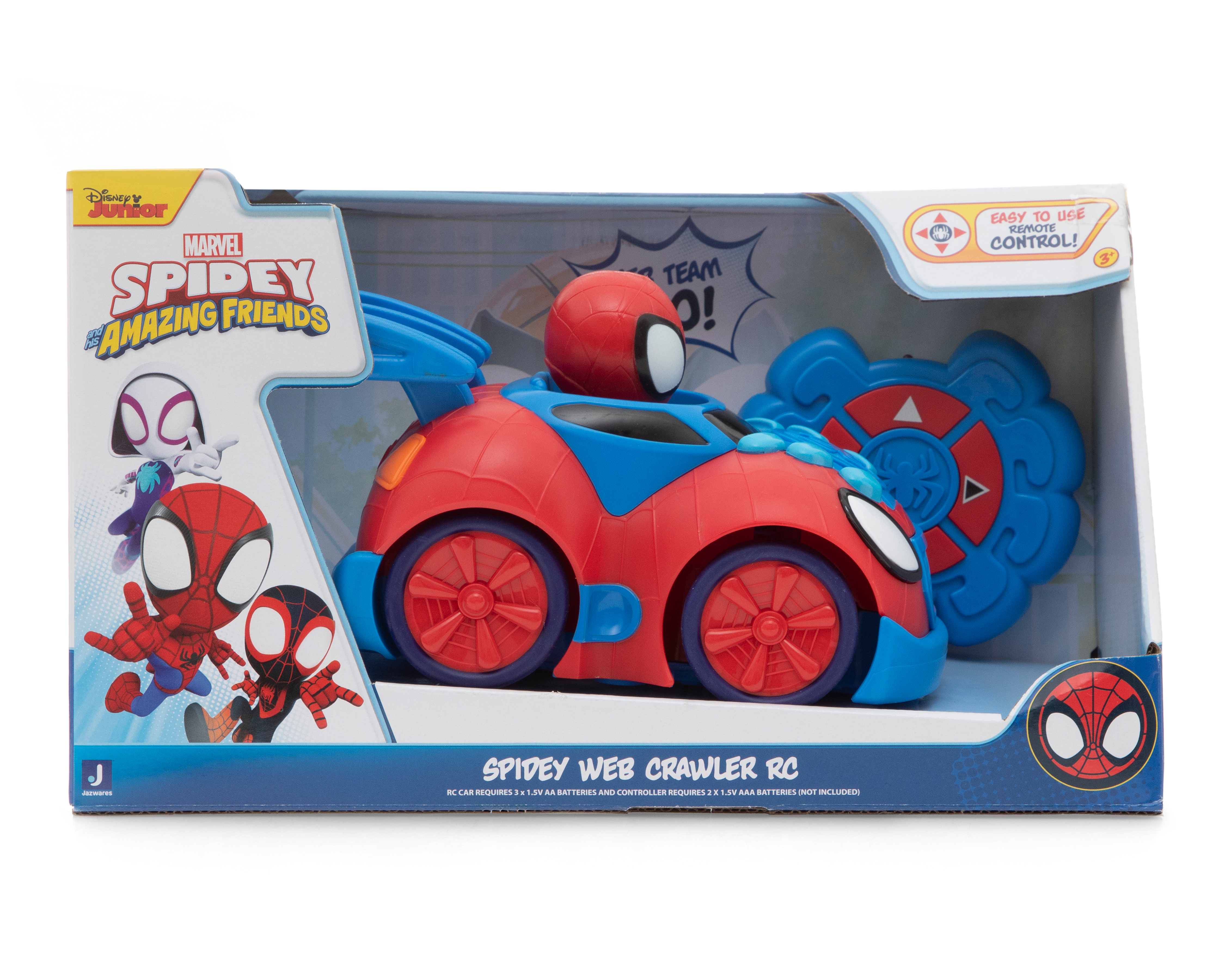 Foto 5 | Foto 5 | Carro de Control Remoto Marvel Spidey Web Crawler