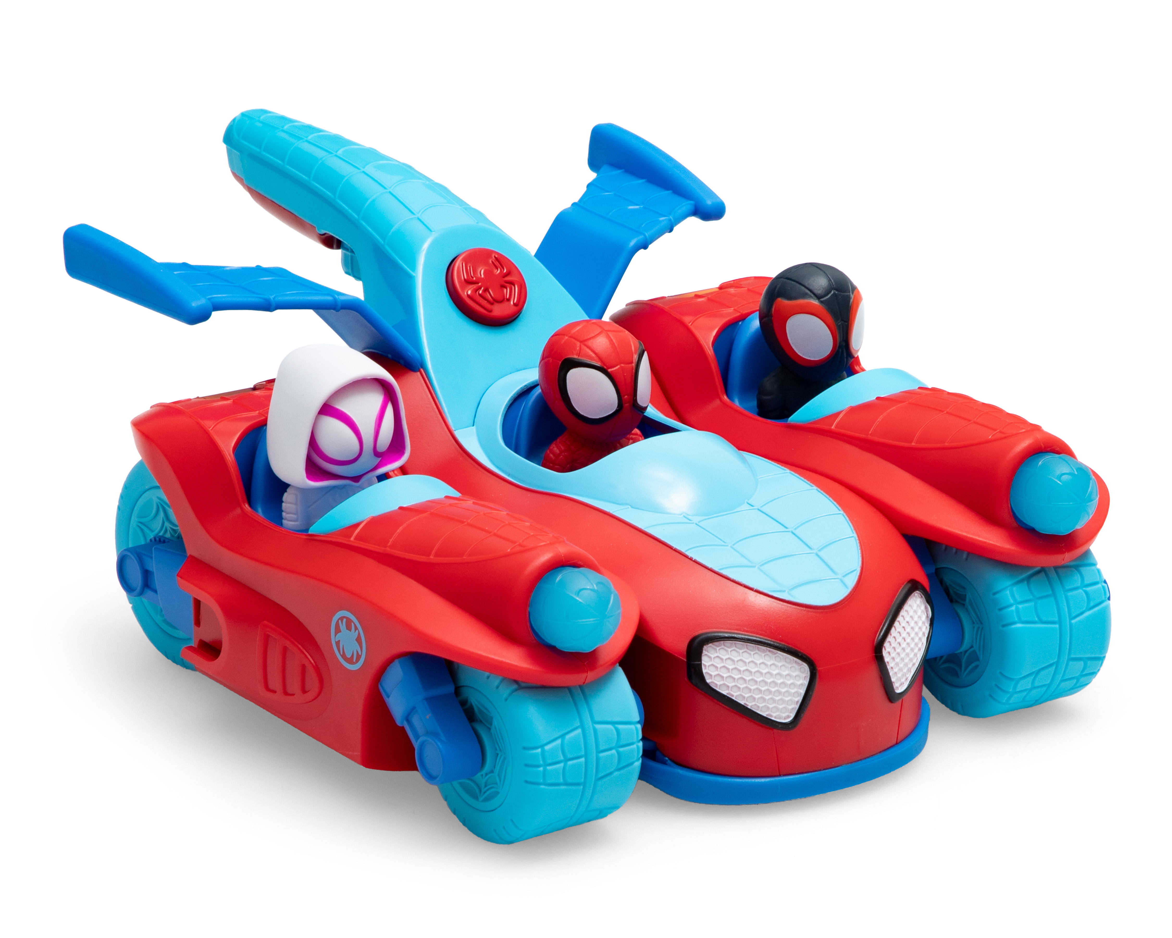 Foto 1 | Foto 1 | Vehículo Spidey y sus Amigos Spider-Man Split Racer 3 en 1