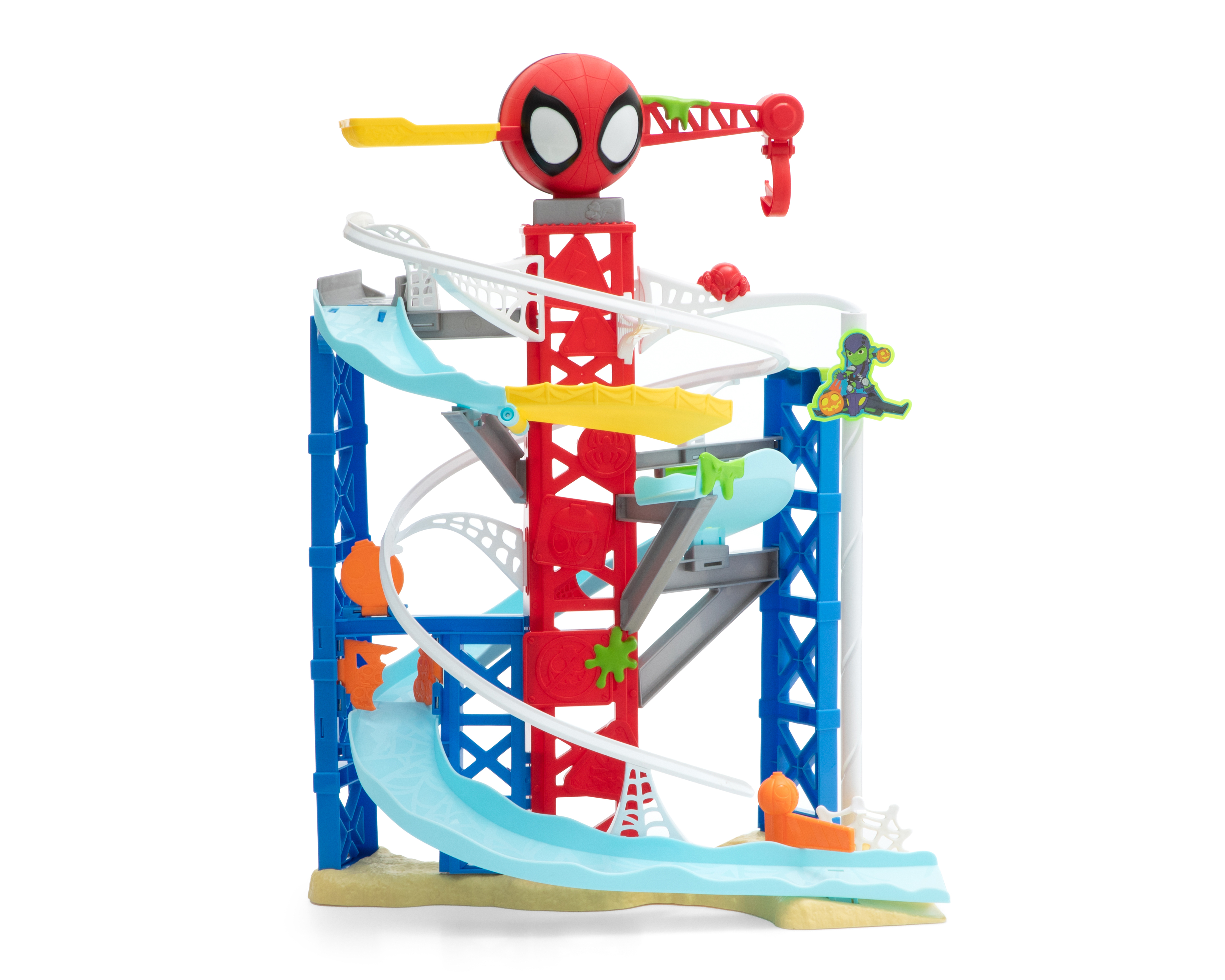 Pista de Construcción Spidey y sus Amigos Spider-Man con 2 Vehículos