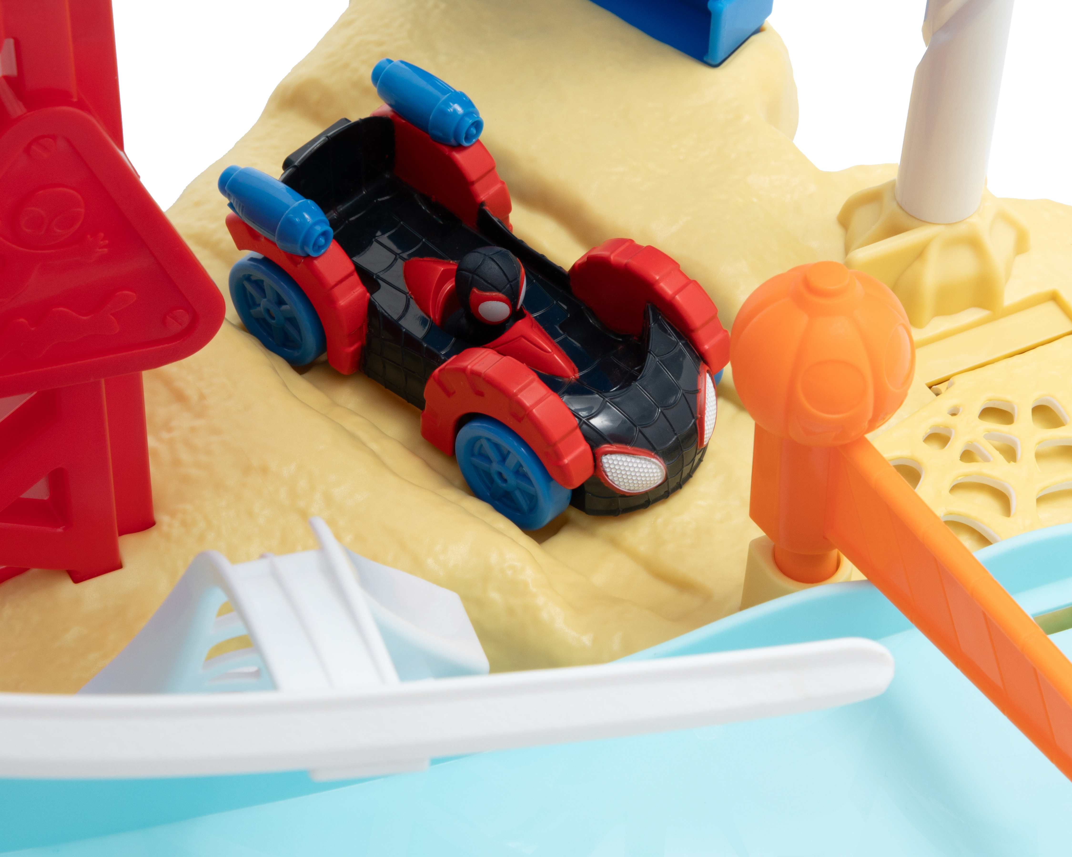 Foto 3 | Foto 3 | Pista de Construcción Spidey y sus Amigos Spider-Man con 2 Vehículos