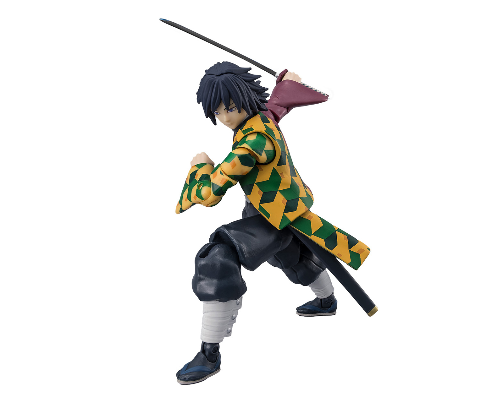 Foto 2 pulgar | Foto 1 | Figura Coleccionable Giyu Tomioka Demon Slayer Bandai Ultimate Legends