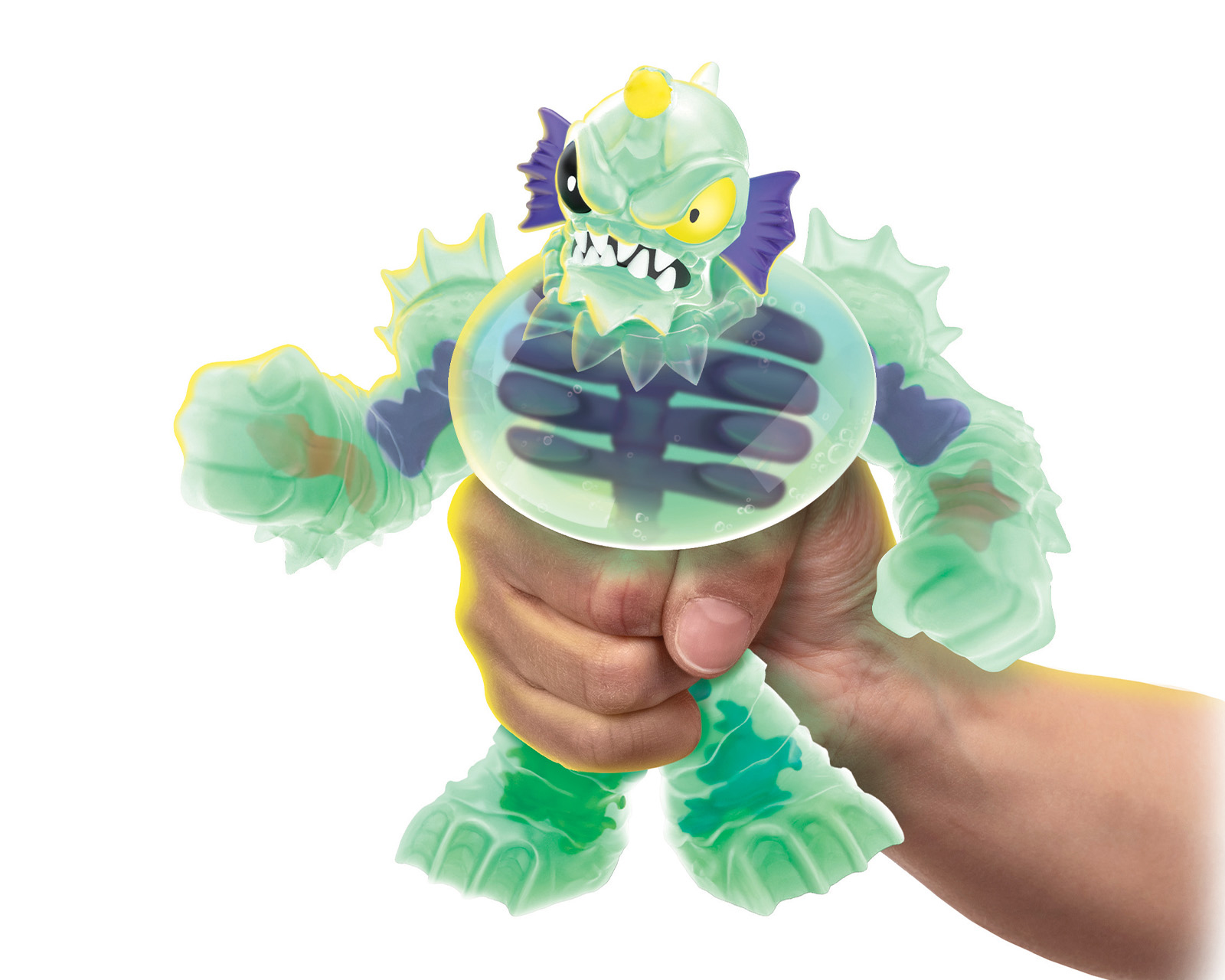 Foto 4 pulgar | Foto 3 | Figura de Acción Goo Jit Zu Ice Blast Blazagon vs Horriglow 2 Piezas