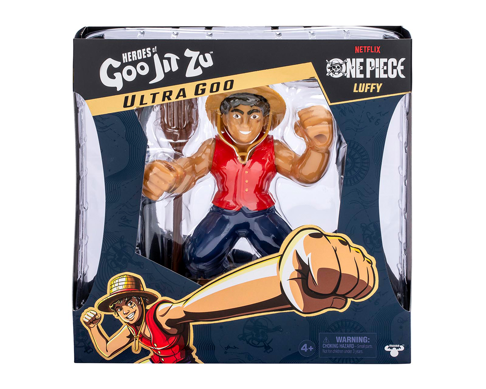 Foto 4 pulgar | Foto 3 | Luffy One Piece Goo Jit Zu Flexible