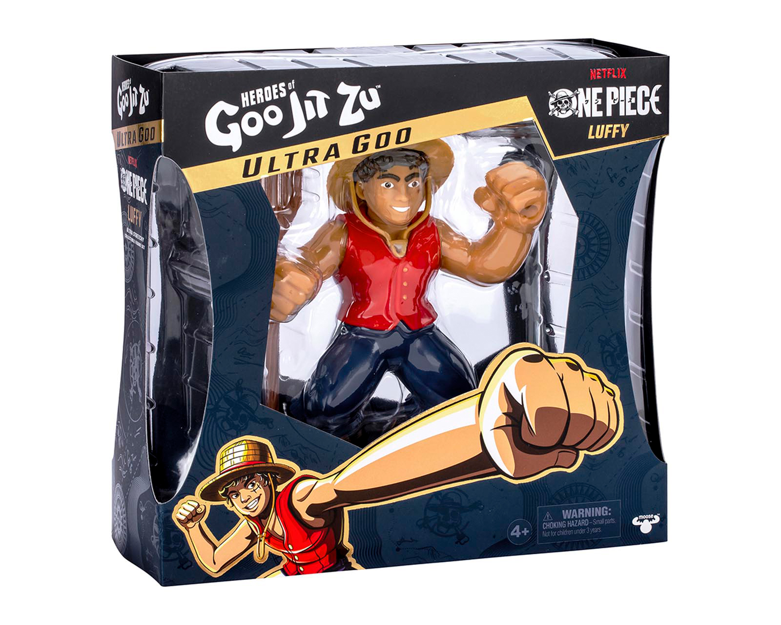 Foto 5 pulgar | Foto 4 | Luffy One Piece Goo Jit Zu Flexible