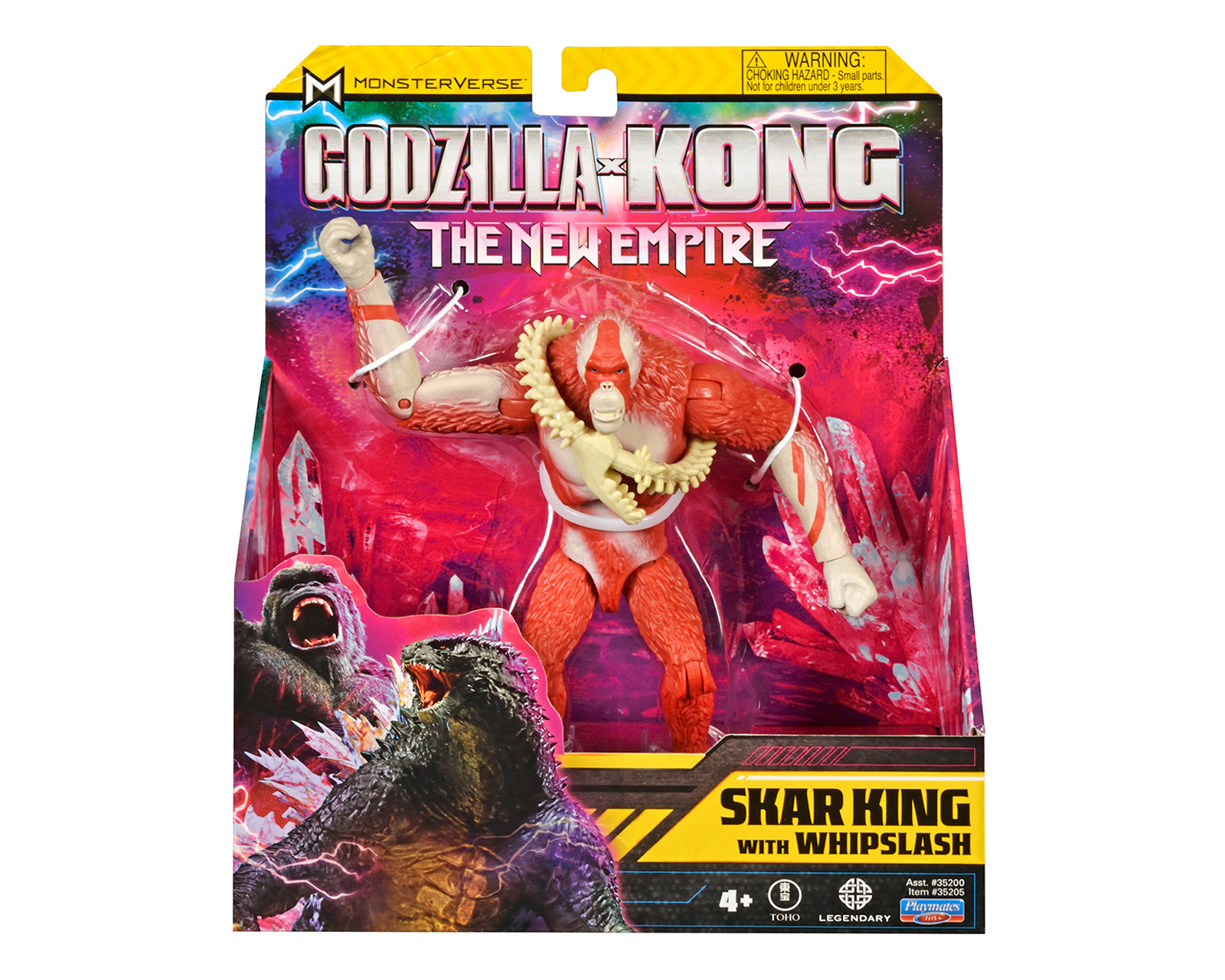 Foto 4 pulgar | Foto 3 | Skar King with Whiplash Playmates Toys Articulado