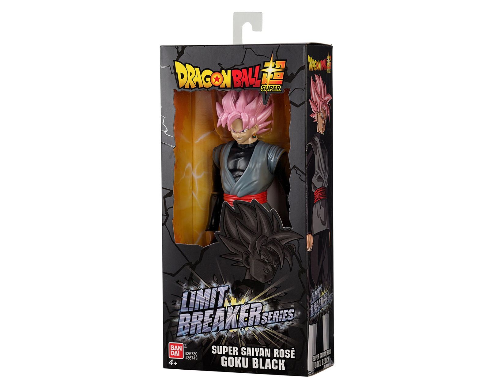 Foto 4 pulgar | Foto 3 | Gokú Black Super Saiyan Rosé Dragon Ball Limit Breaker Series