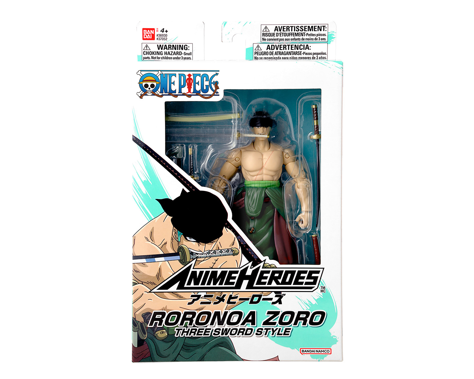 Foto 5 pulgar | Foto 4 | Roronoa Zoro Figura de Acción Bandai Namco One Piece