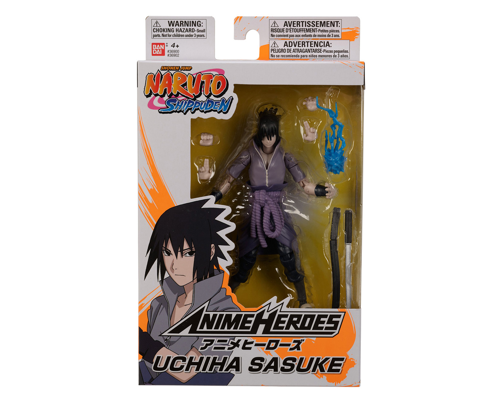 Foto 5 pulgar | Foto 4 | Sasuke Figura de Acción Bandai Namco Anime Heores