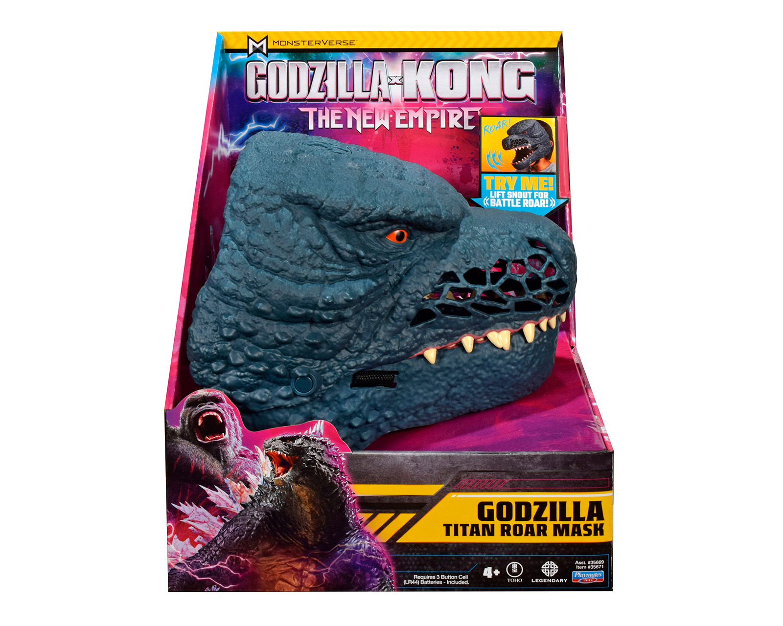 Foto 4 pulgar | Foto 3 | Máscara de Godzilla con Sonidos