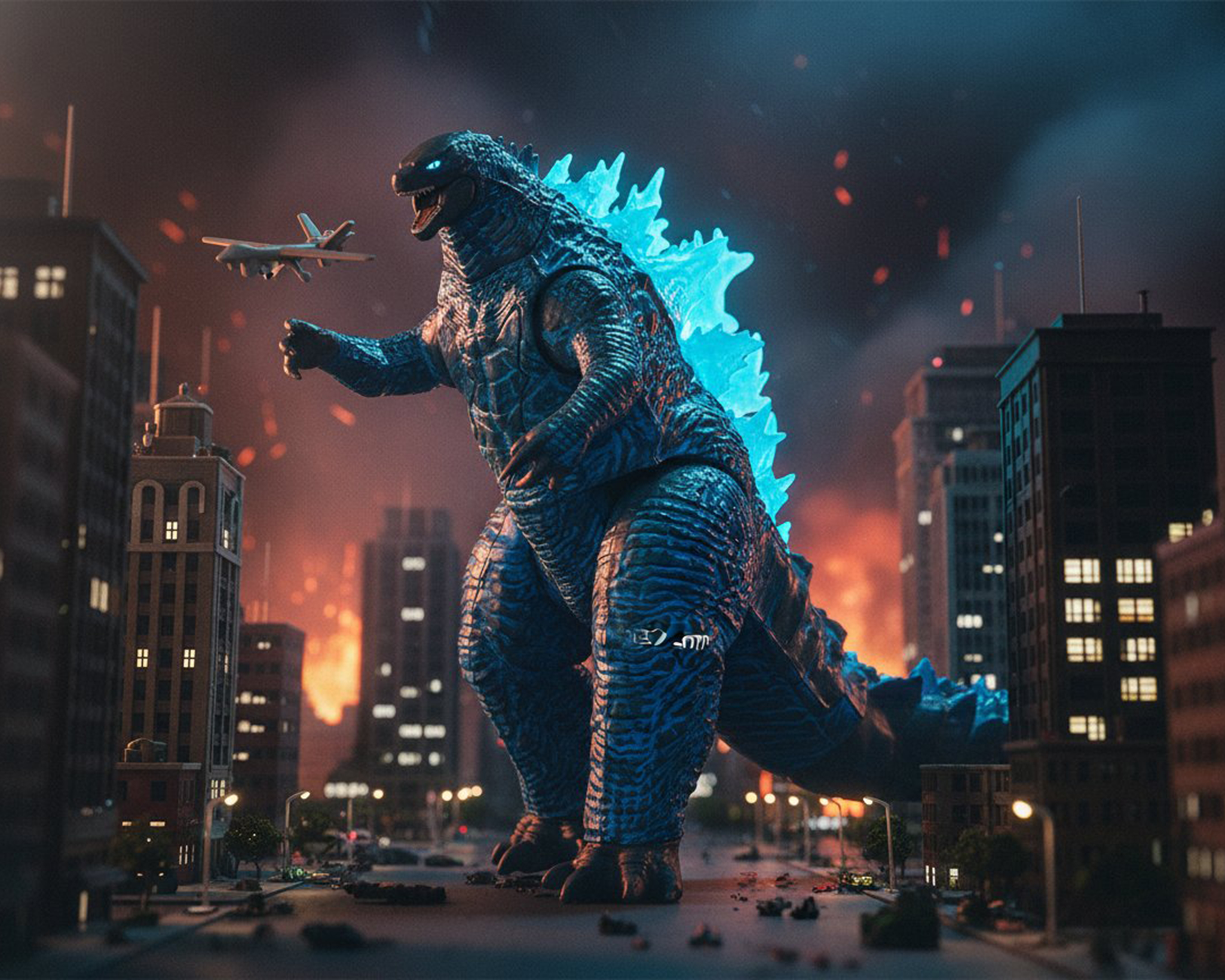 Foto 5 | Foto 5 | Godzilla Energized Figura de Acción Gozdilla x Kong The New Empire