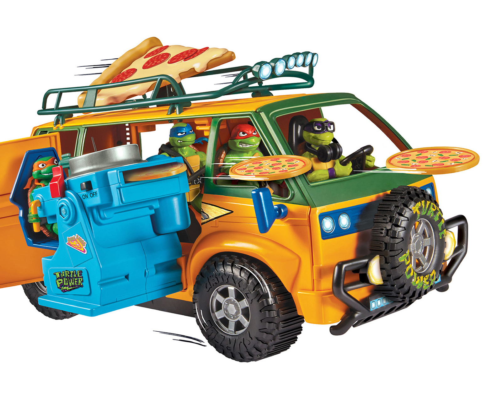 Foto 3 pulgar | Foto 2 | Vehículo Pizzafire Van Tortugas Ninja Nickelodeon