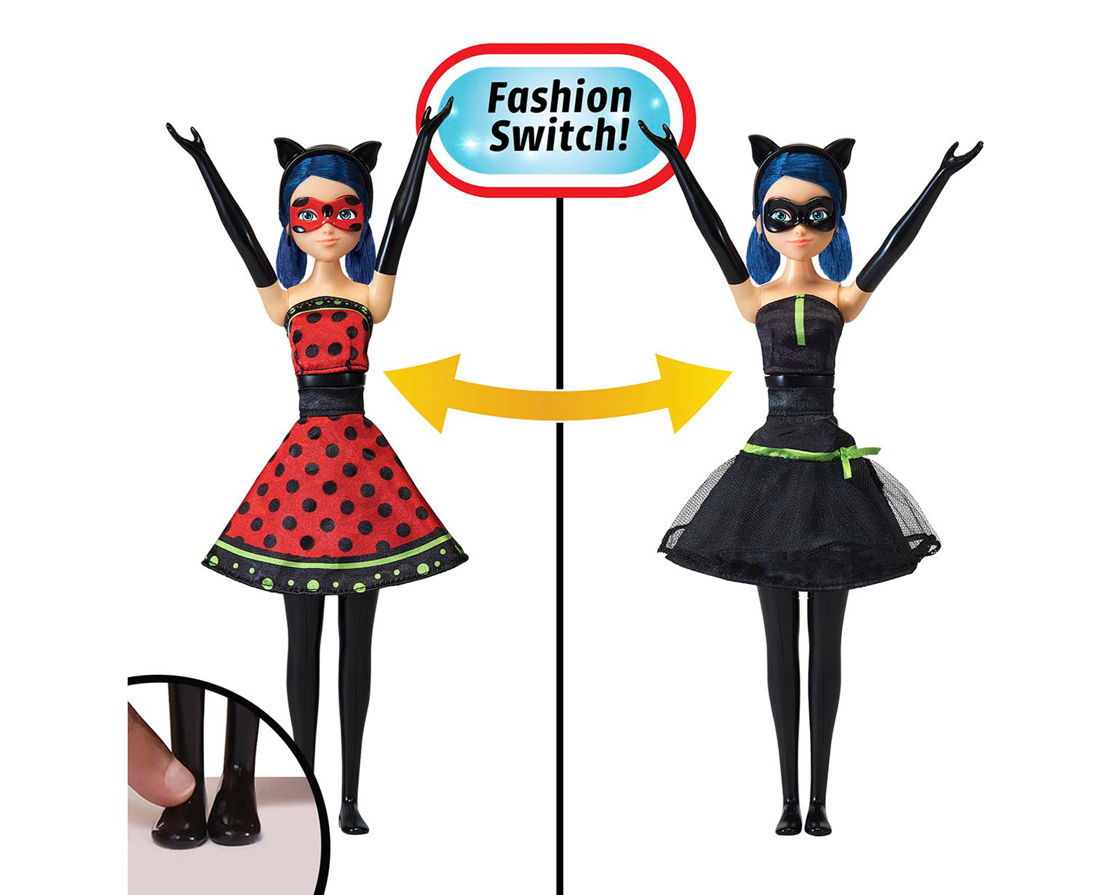 Foto 6 pulgar | Foto 5 | Lady Bug Miraculous Zag Toys Hero Switch