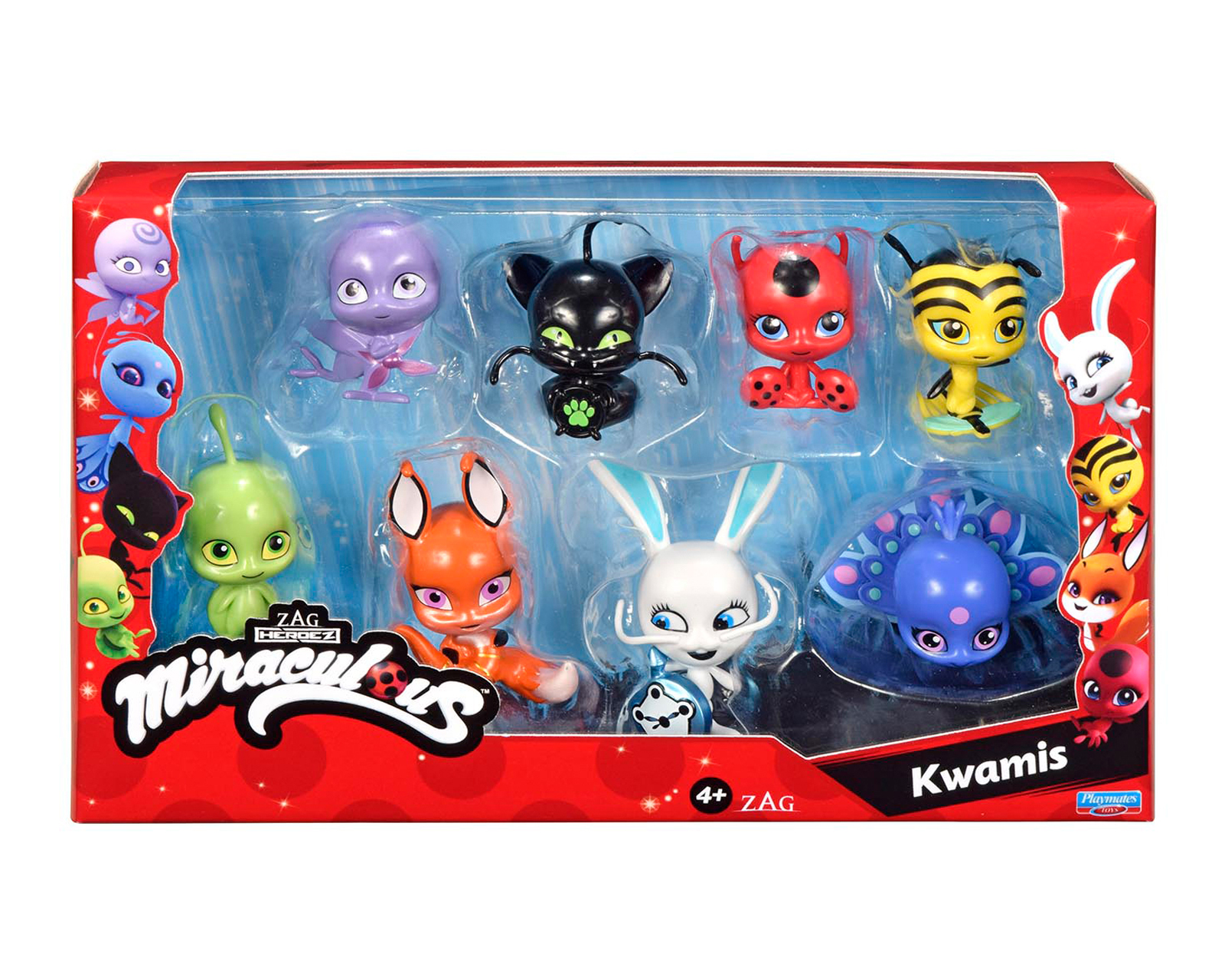 Foto 2 pulgar | Foto 1 | Kwamis Miraculous Zag Toys 8 Piezas