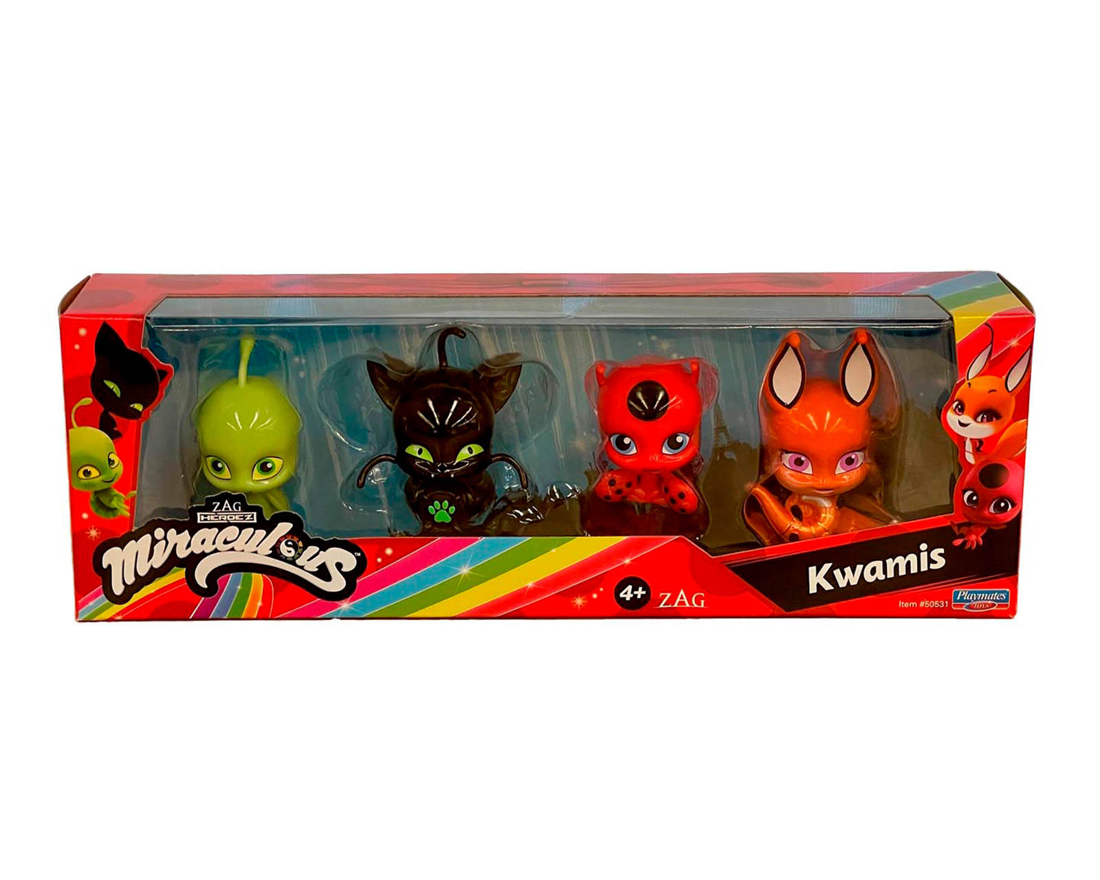 Foto 1 | Foto 1 | Kwamis Miraculous Zag Toys 4 Piezas